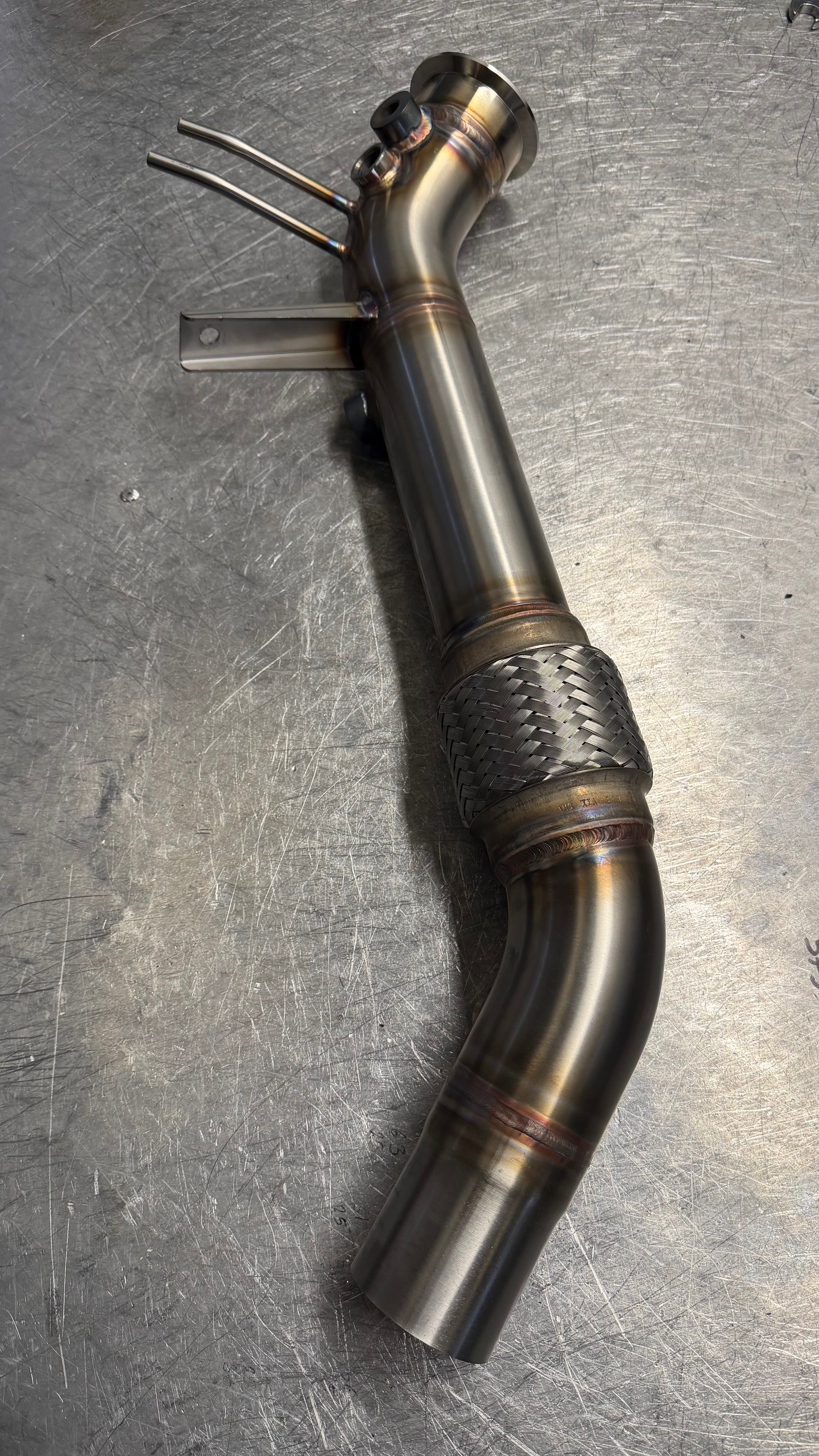 2.5" DPF Delete Downpipe - BMW F Series 425D B47 / N47N / N47S1 (Euro 6)
