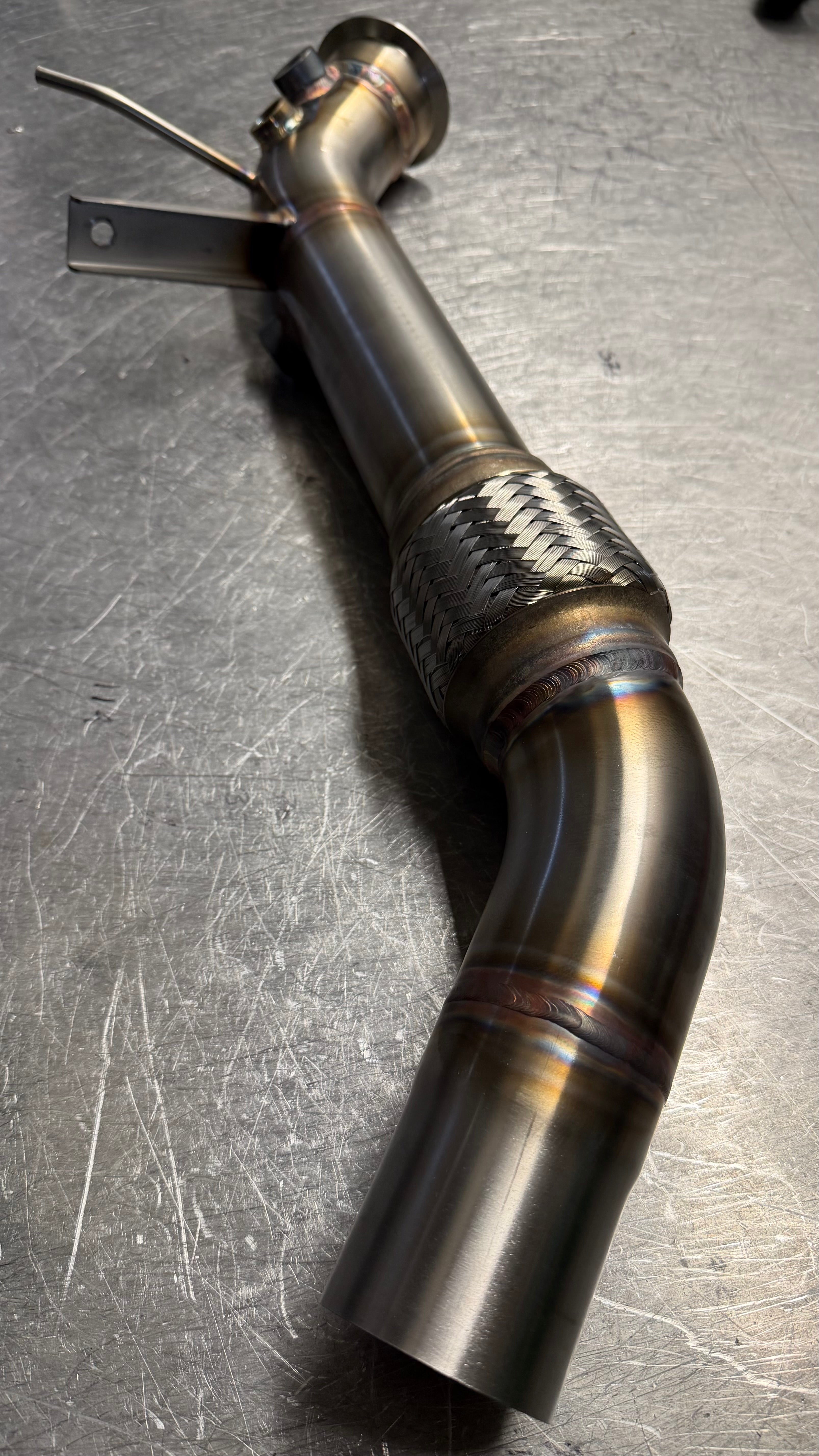 2.5" DPF Delete Downpipe - BMW F Series 118D B47 / N47N / N47S1 (Euro 5)