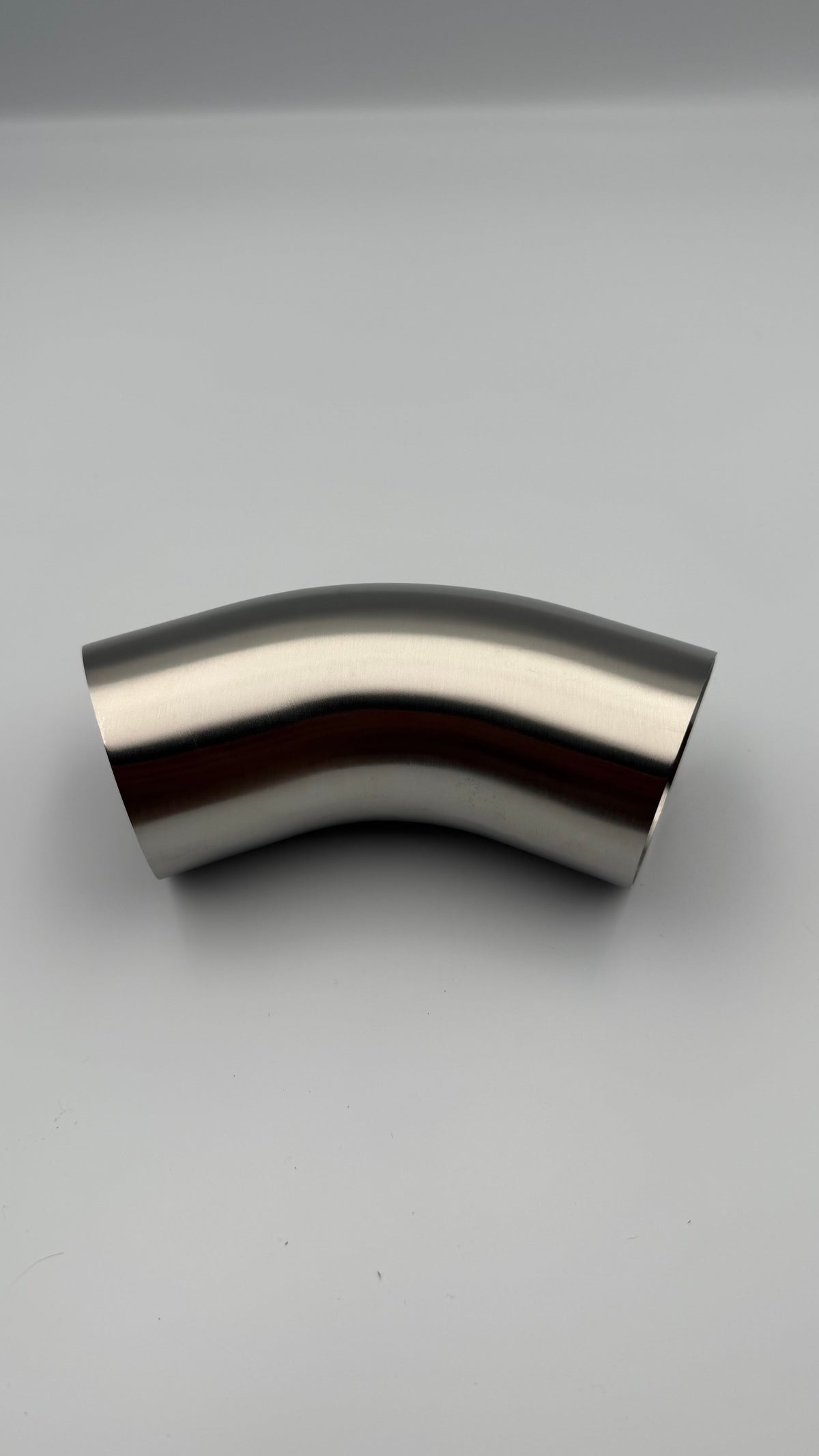 45 Degree 2.5" 63.5mm Tight 1D Stainless Steel Bend