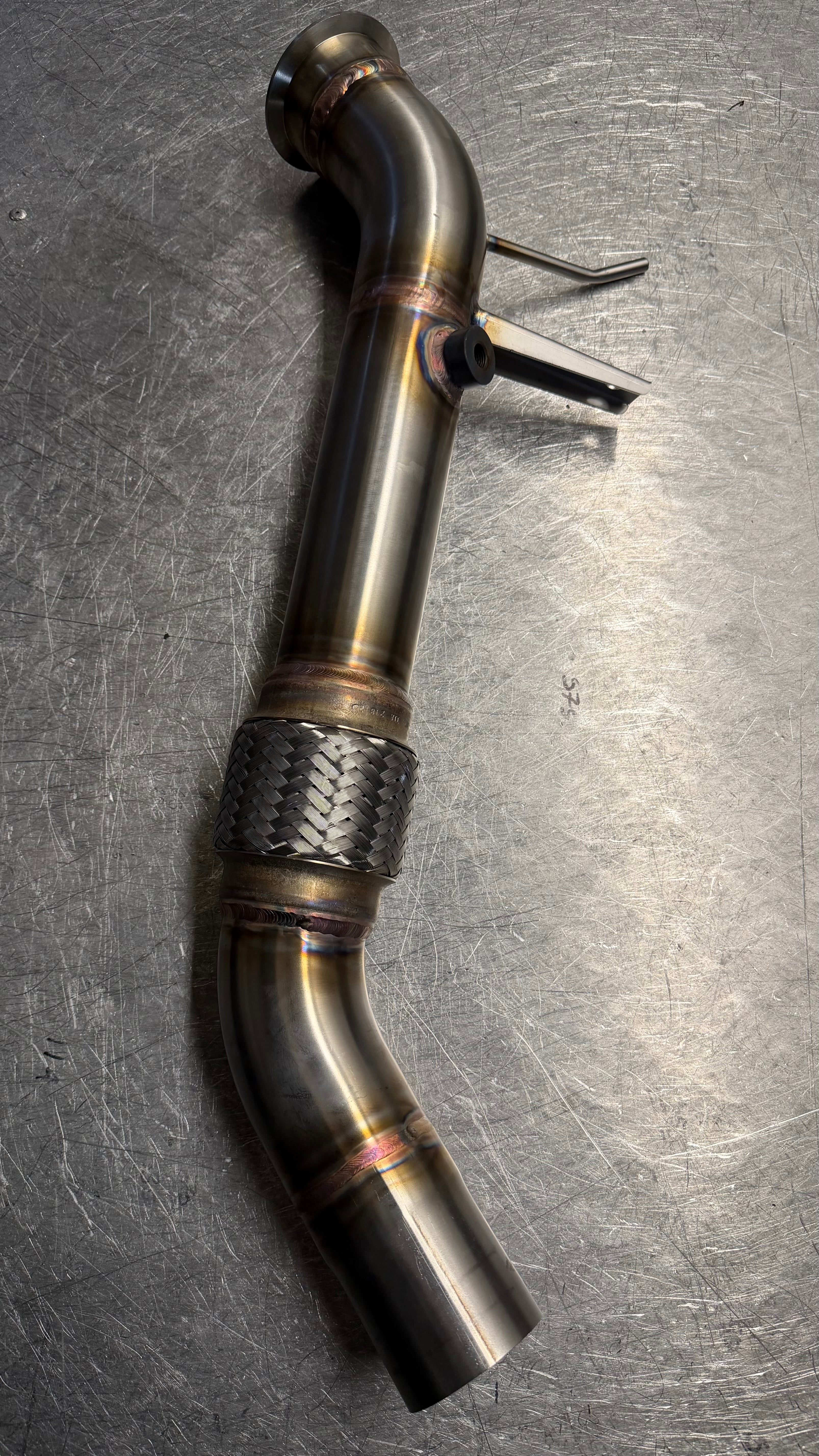 2.5" DPF Delete Downpipe - BMW F Series 118D B47 / N47N / N47S1 (Euro 5)