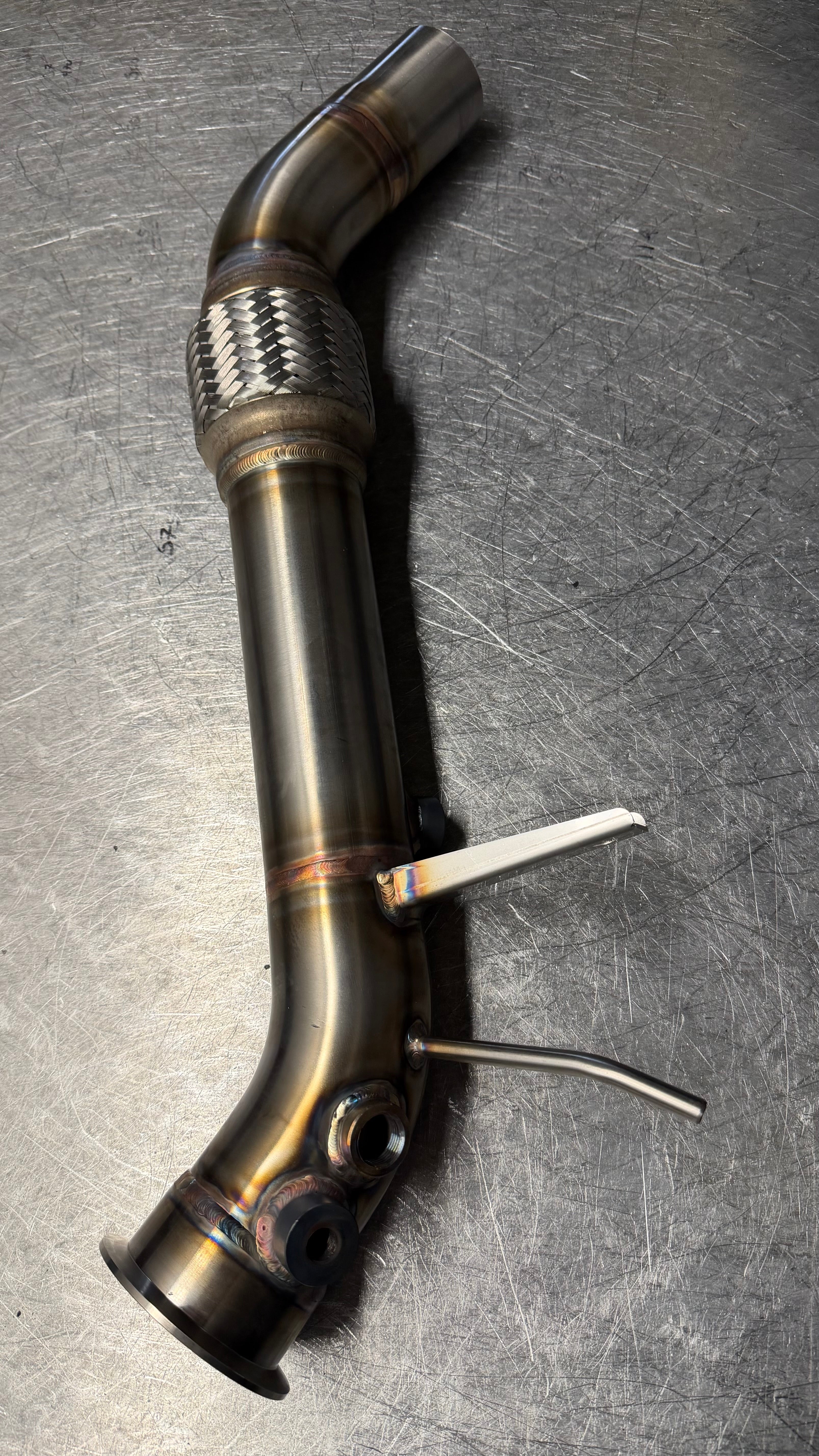 2.5" DPF Delete Downpipe - BMW F Series 118D B47 / N47N / N47S1 (Euro 5)