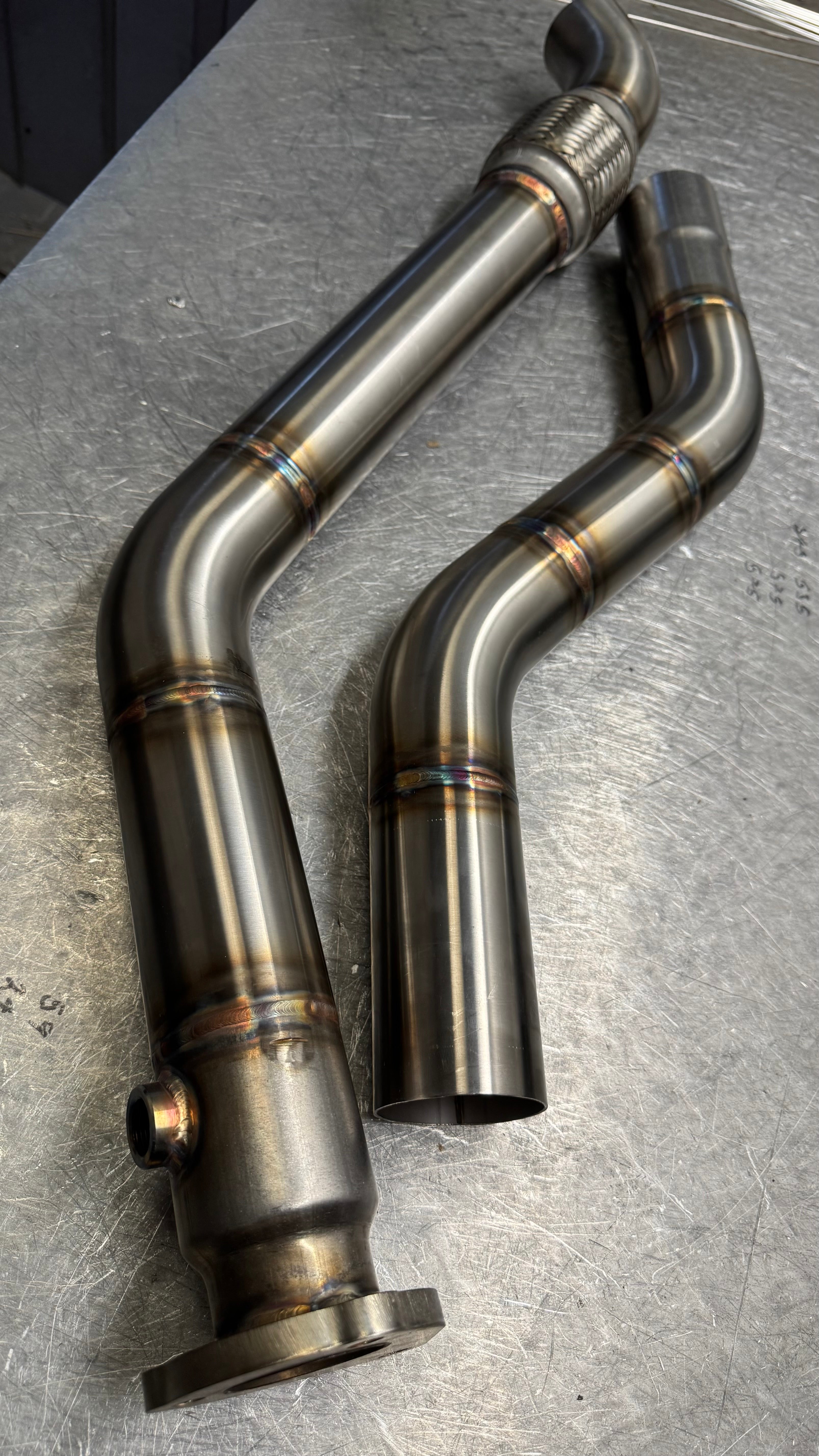 2.5" DPF Delete Downpipe - Audi A4 B7 1.9 & 2.0 TDI 2WD