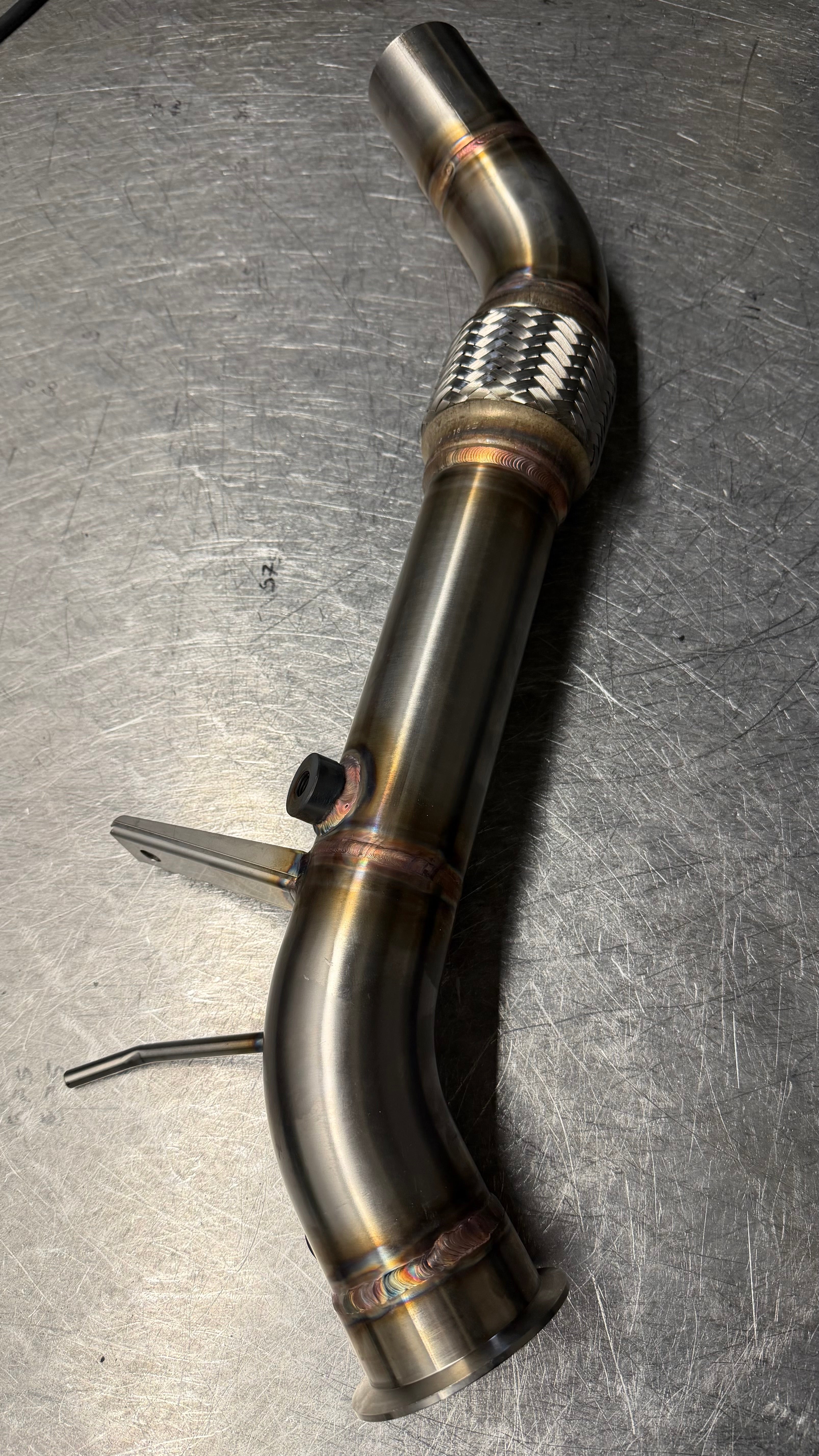 2.5" DPF Delete Downpipe - BMW F Series 118D B47 / N47N / N47S1 (Euro 5)