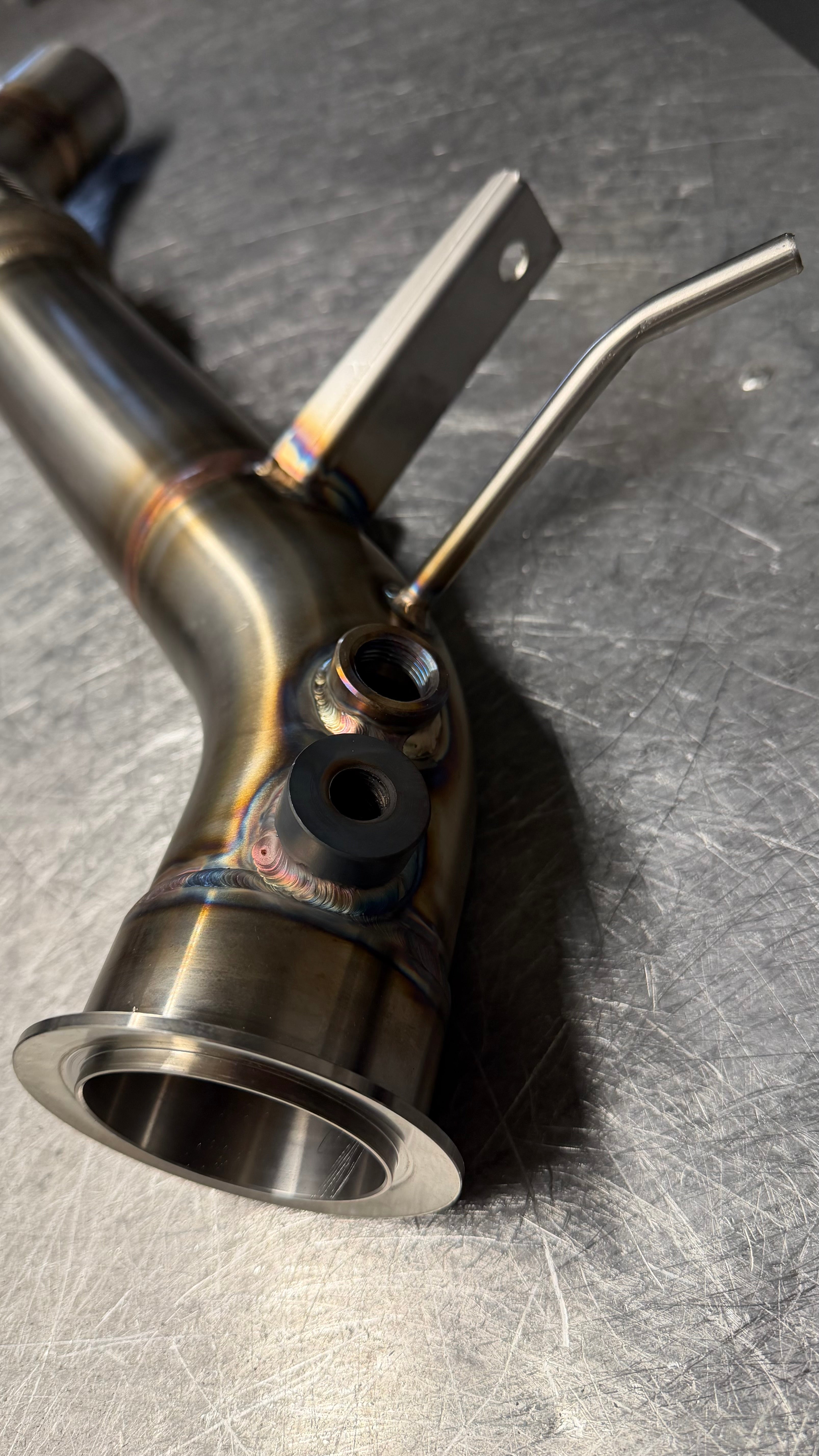 2.5" DPF Delete Downpipe - BMW F Series 118D B47 / N47N / N47S1 (Euro 5)