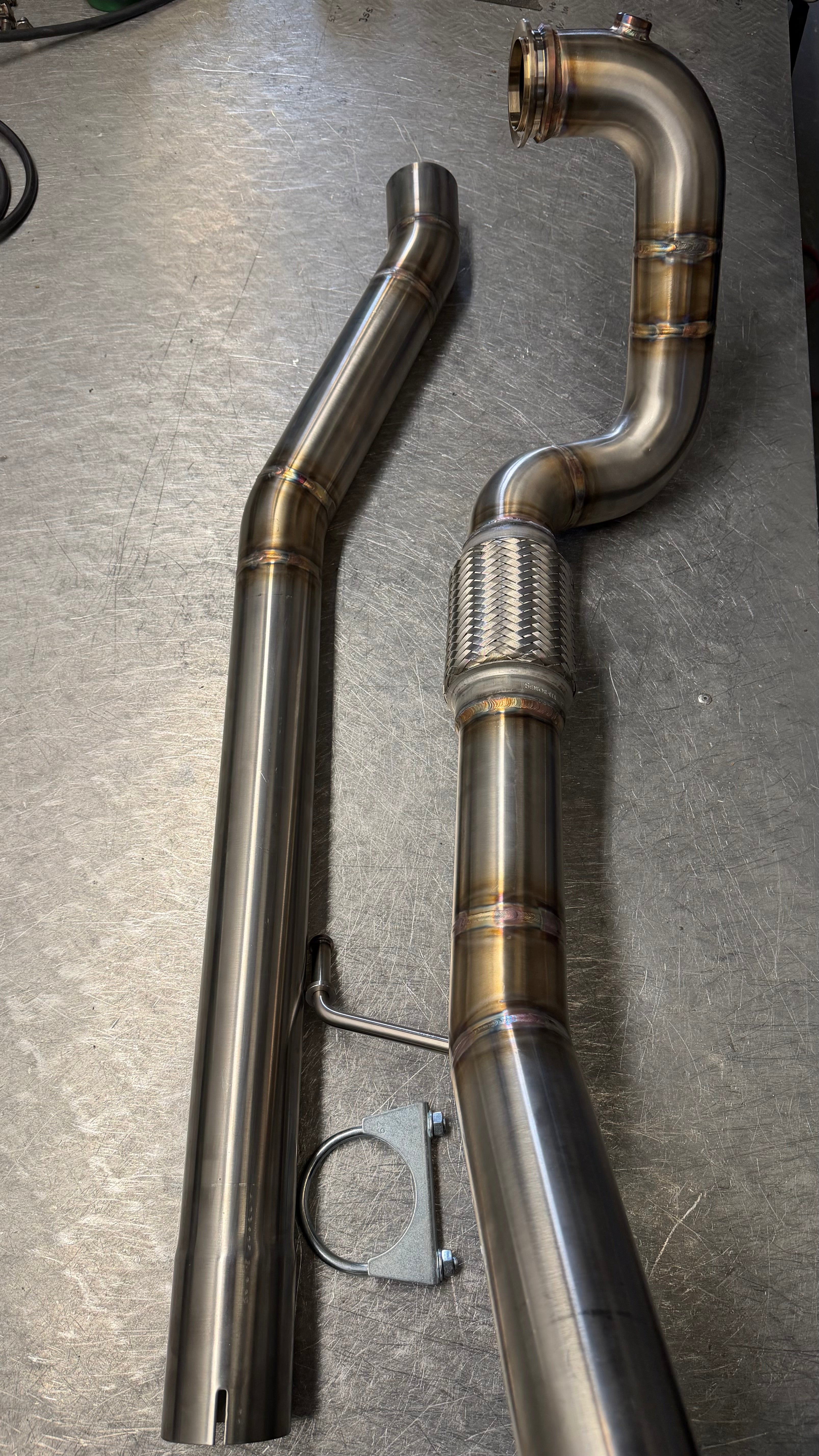 2.5" DPF Delete Downpipe - Audi TT 2.0 TDI Quattro