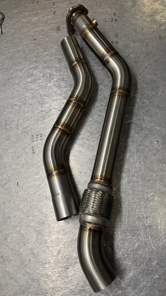 2.5" DPF Delete Downpipe - Audi A4 B7 1.9 & 2.0 TDI 2WD