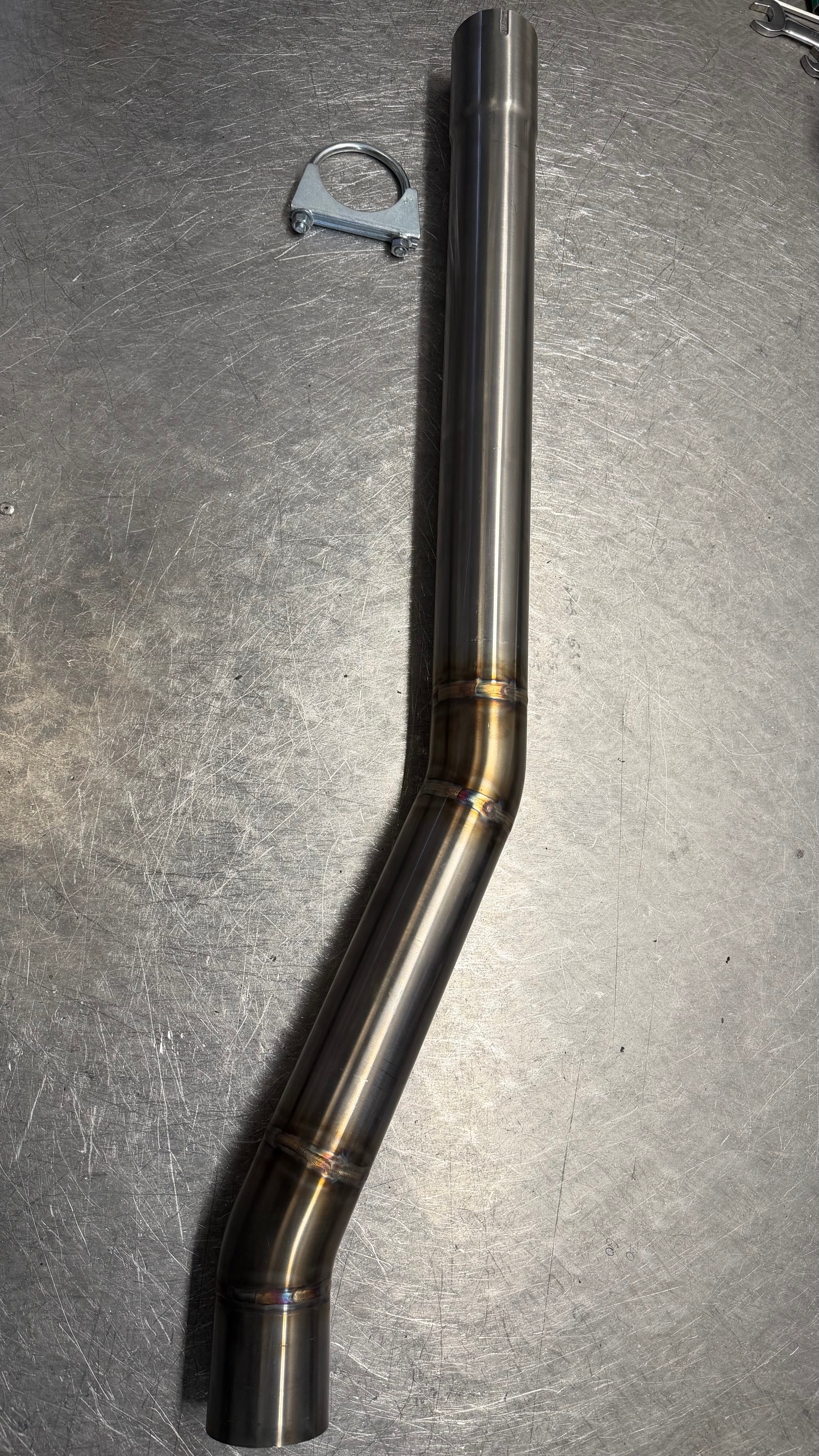 2.5" DPF Delete Downpipe - Audi TT 2.0 TDI Quattro