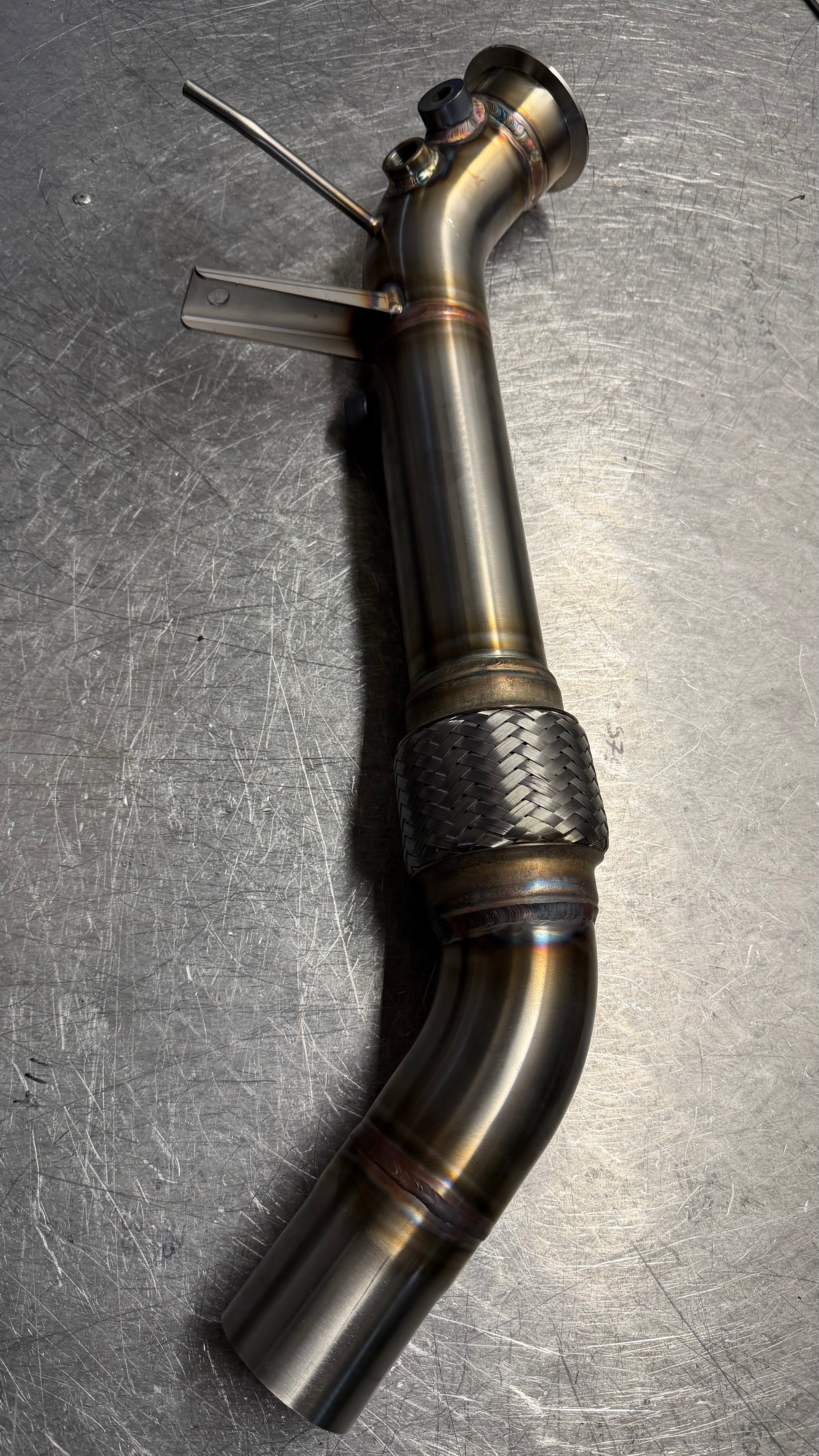 2.5" DPF Delete Downpipe - BMW F Series 118D B47 / N47N / N47S1 (Euro 5)