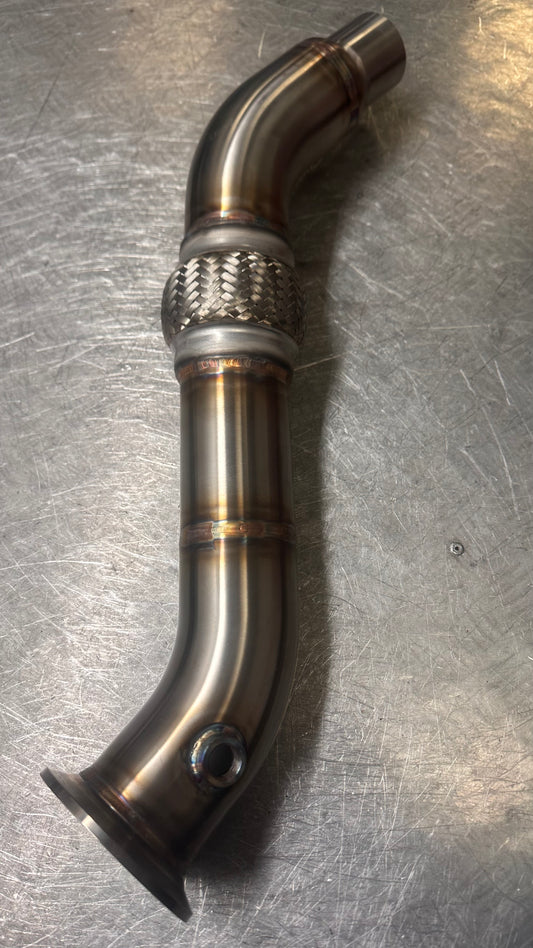 3" DPF Delete Downpipe - BMW E Series 525D M57N2