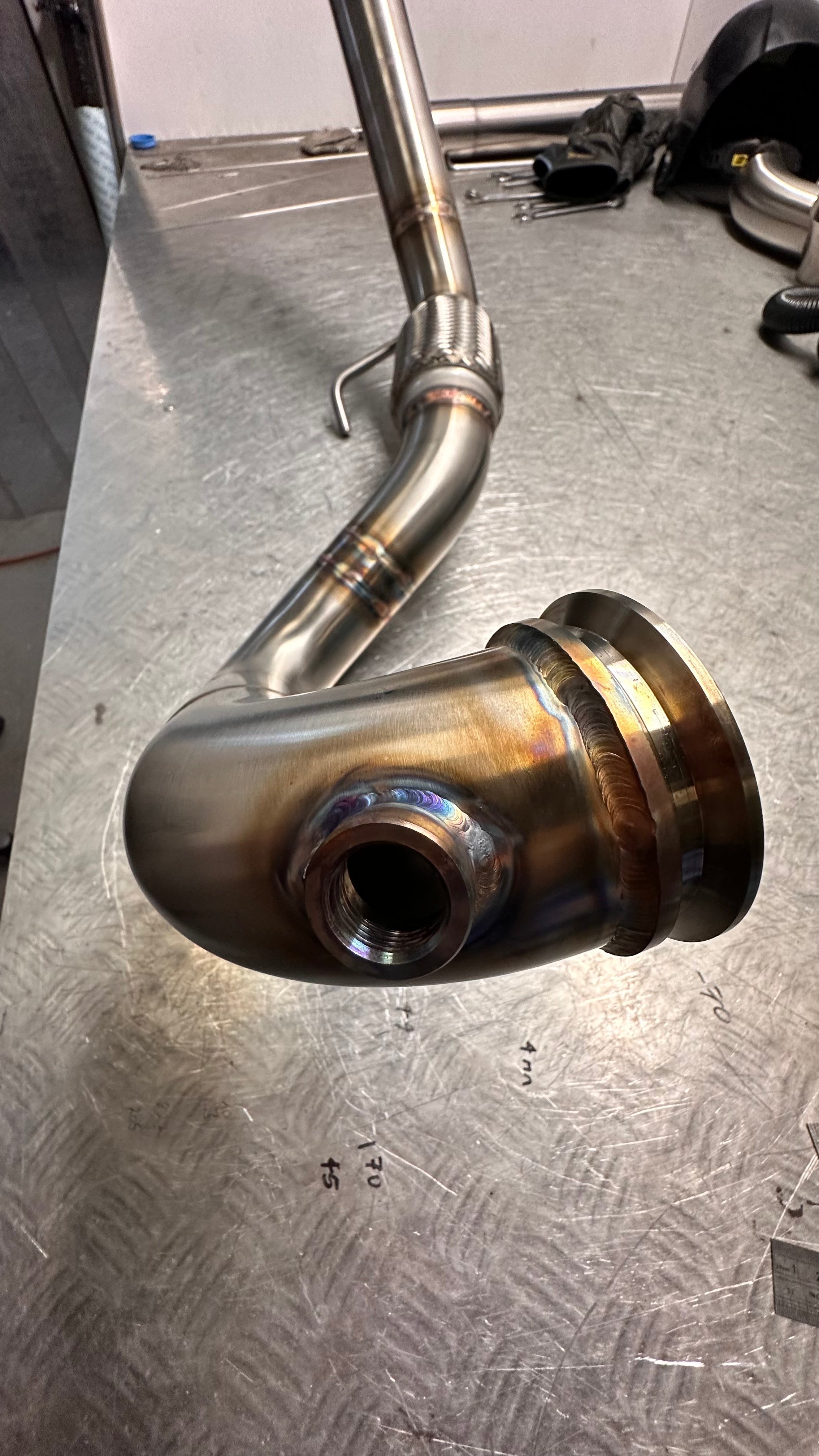 2.5" DPF Delete Downpipe - Seat Toledo BLS 1.9 / BMM 2.0 TDI 8V