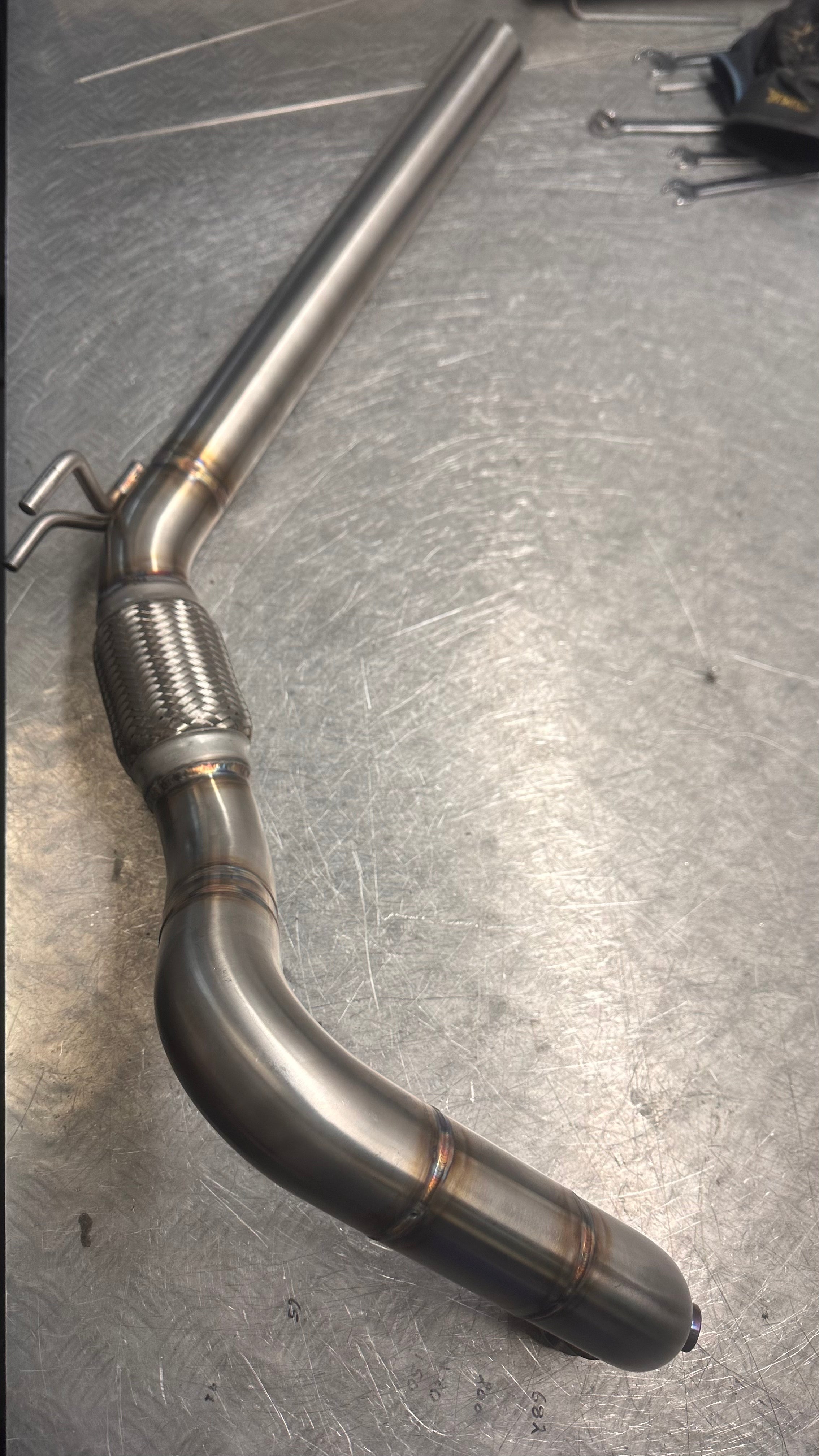 2.5" DPF Delete Downpipe - Skoda Octavia BLS 1.9 / BMM 2.0 TDI 8V