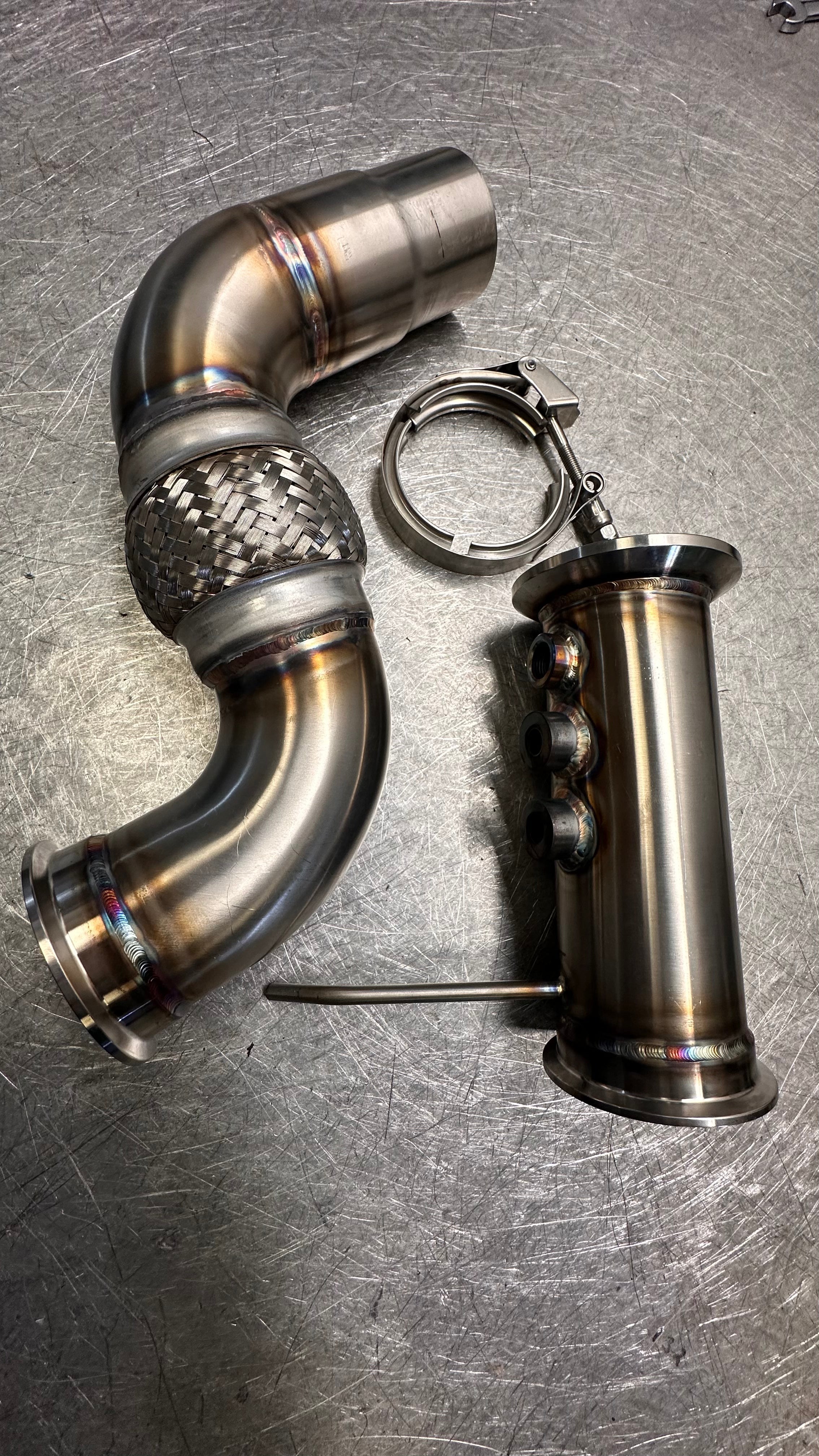 3" DPF Delete Downpipe - BMW F Series 730D N57 (07 - 15)