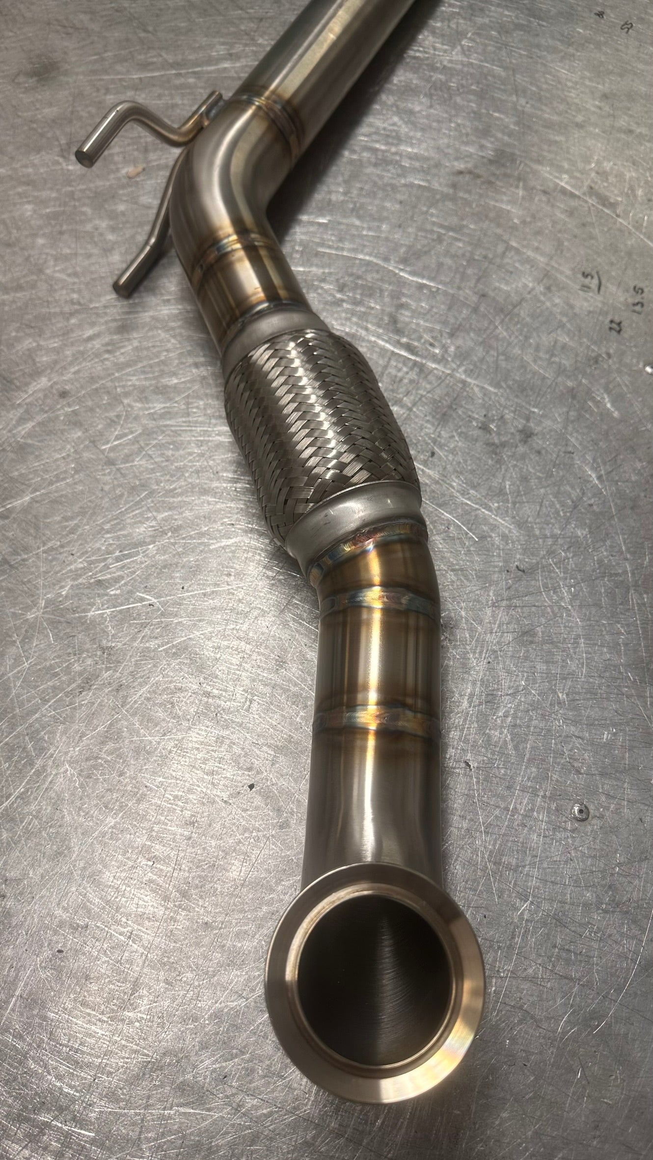 2.5" De-Cat Downpipe - Seat Leon 2.0 TDI BKD PD140 2WD