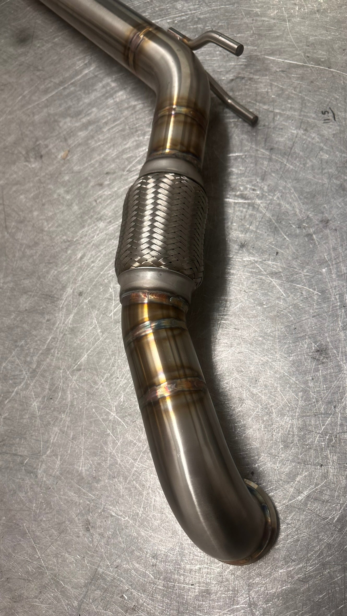 2.5" De-Cat Downpipe - Audi A3 8P 2.0 TDI BKD PD140 2WD