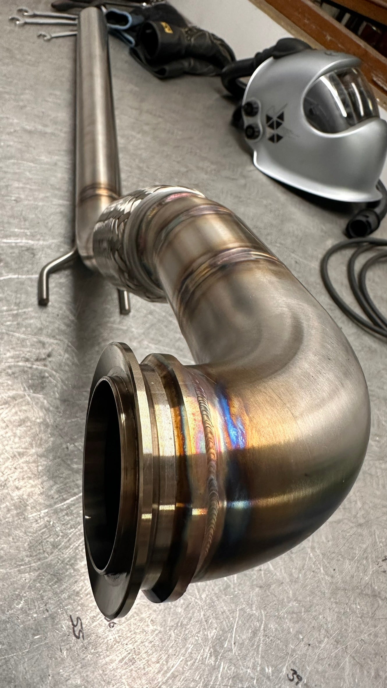 2.5" De-Cat Downpipe - Skoda Octavia 2.0 TDI BKD PD140 2WD