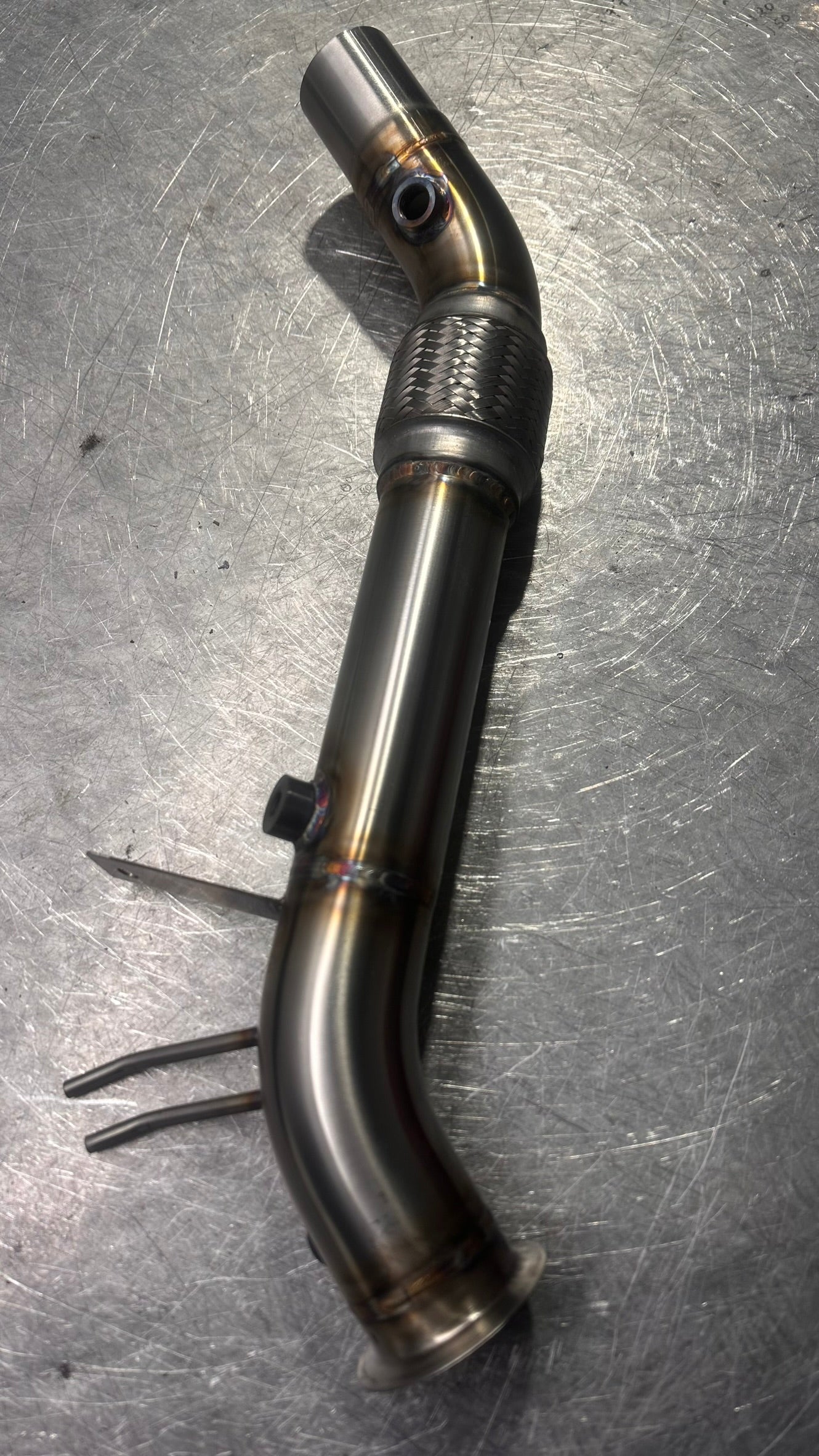 2.5" DPF Delete Downpipe - BMW F Series 328D B47 / N47N / N47S1 (Euro 6)