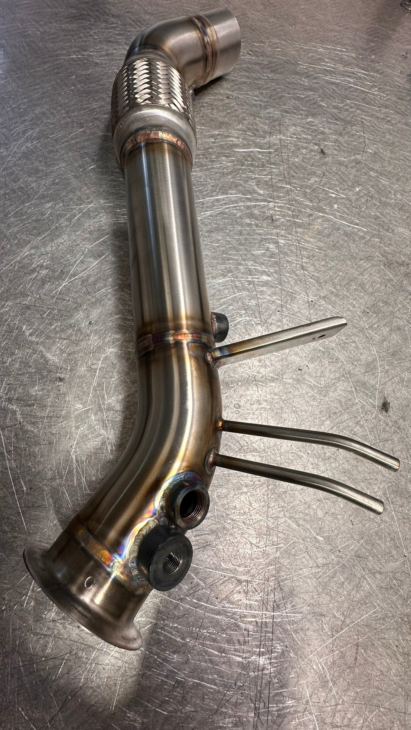 2.5" DPF Delete Downpipe - BMW F Series 520DX B47 / N47N / N47S1 (Euro 6)