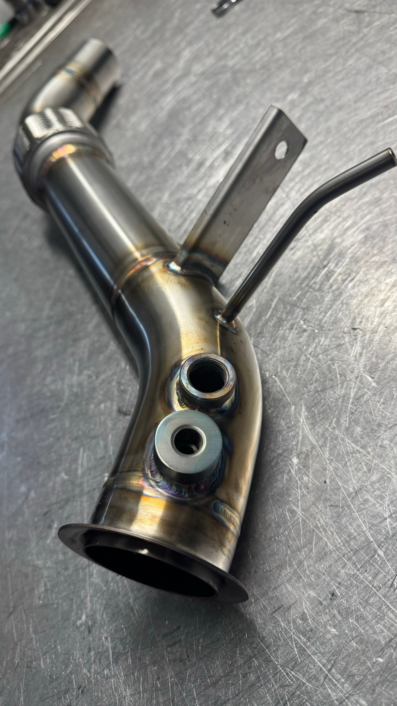 2.5" DPF Delete Downpipe - BMW F Series 114D B47 / N47N / N47S1 (Euro 5)