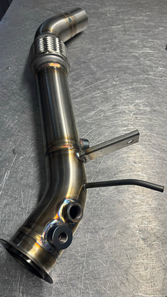 2.5" DPF Delete Downpipe - BMW F Series 114D B47 / N47N / N47S1 (Euro 5)