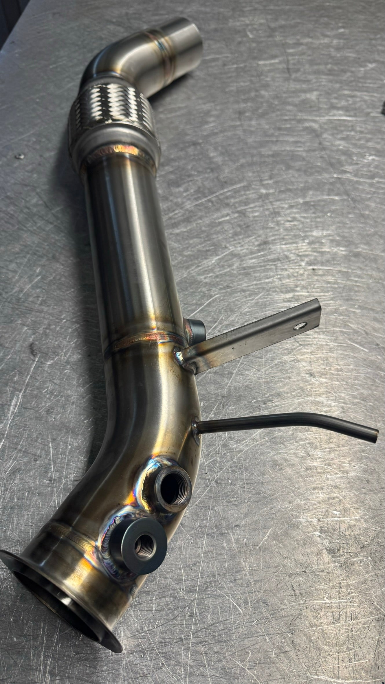 2.5" DPF Delete Downpipe - BMW F Series 118DX B47 / N47N / N47S1 (Euro 5)