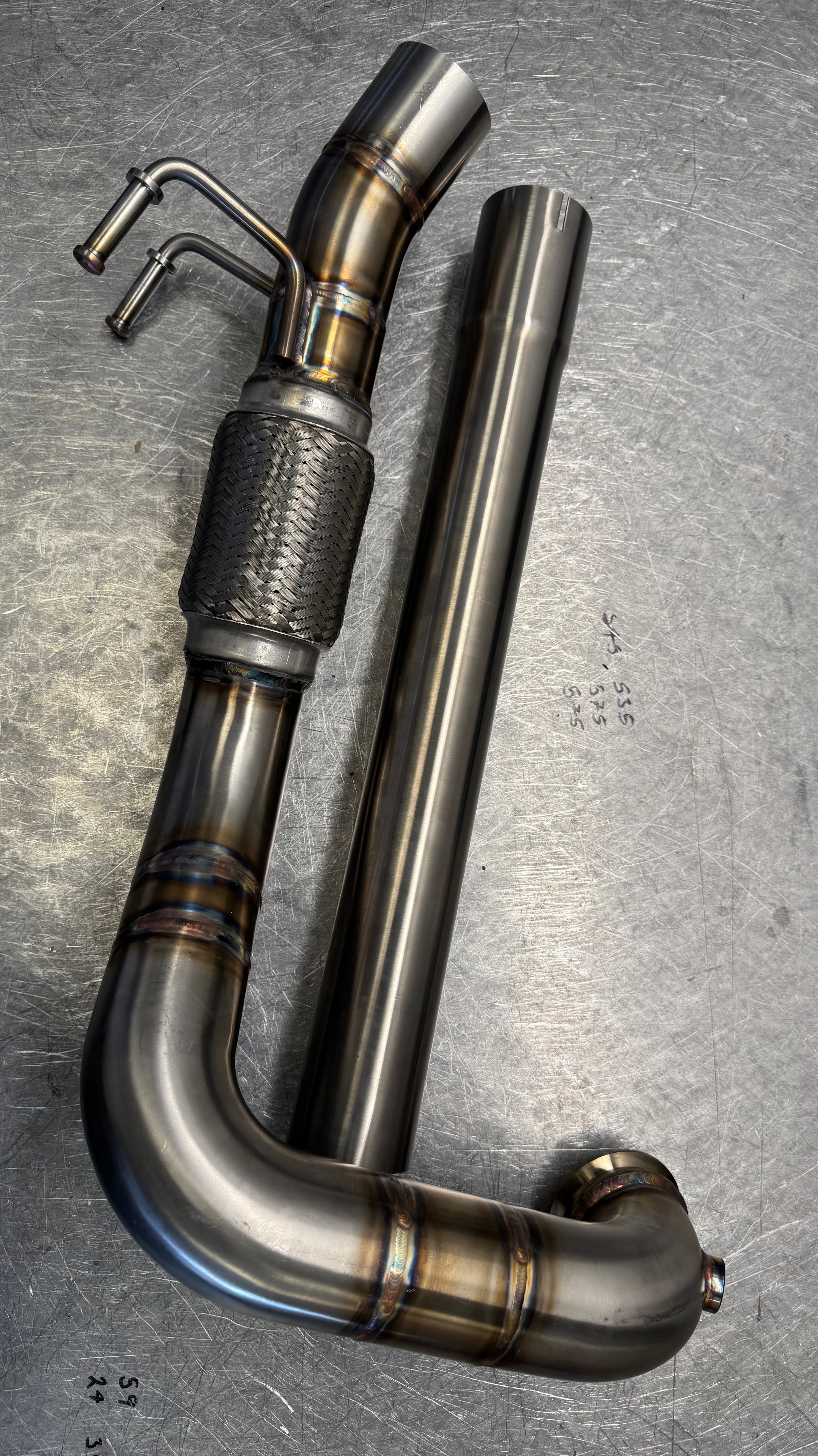 2.5" DPF Delete Downpipe - Audi A1 2.0 TDI