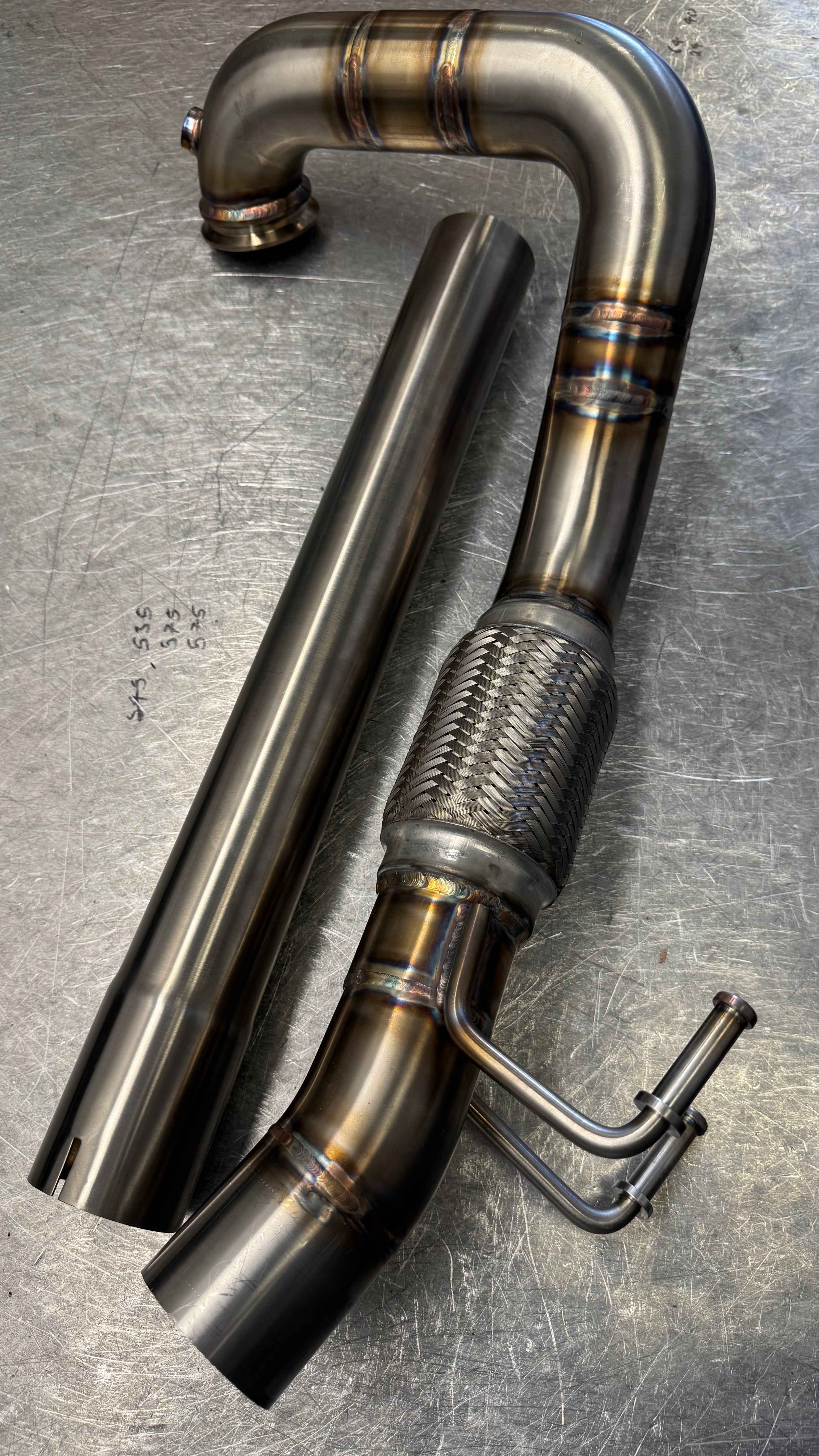 2.5" DPF Delete Downpipe - Audi A1 2.0 TDI