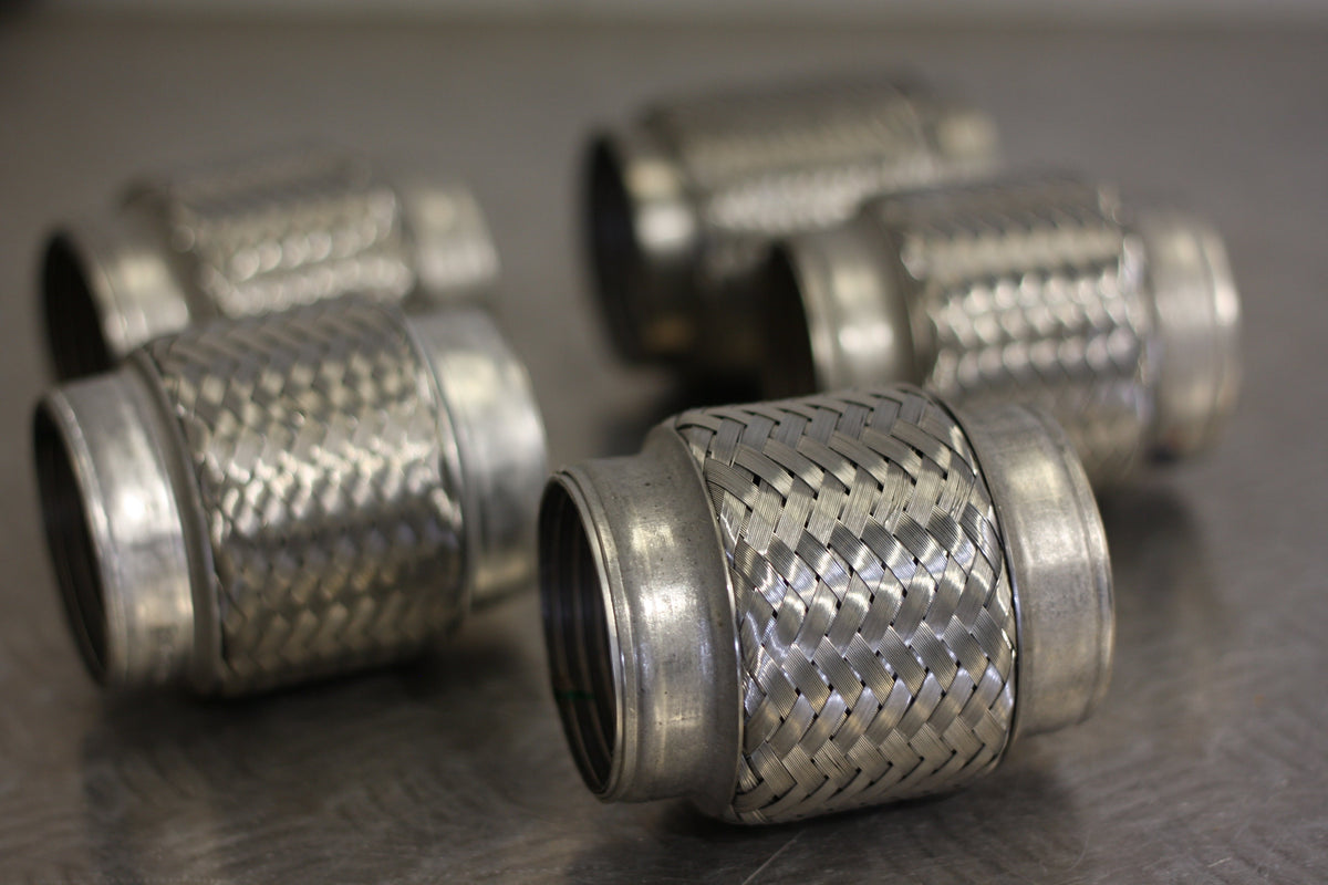 2.5" 63.5mm X 4" 100mm Stainless Steel interlock Flexi