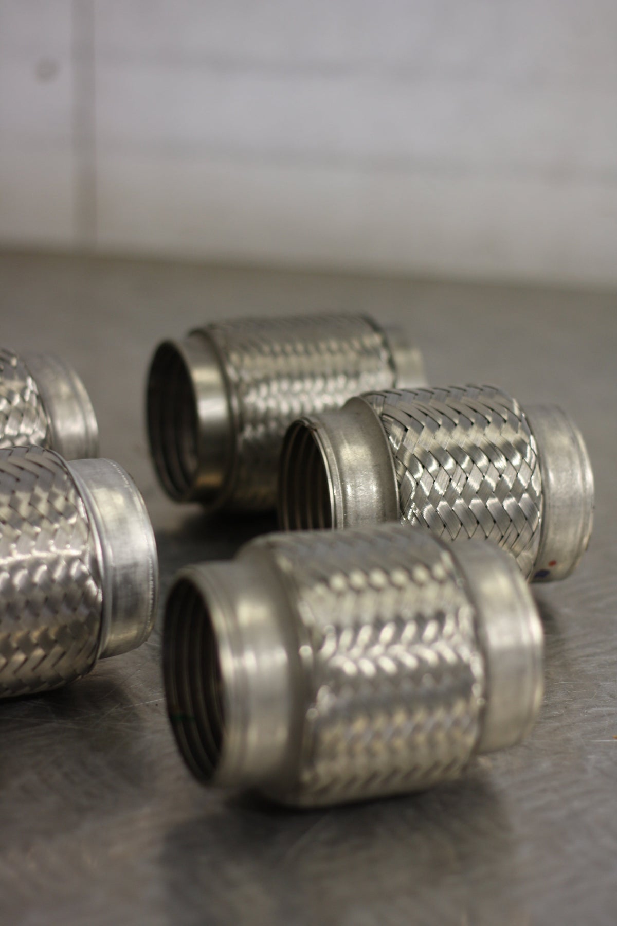 2.5" 63.5mm X 4" 100mm Stainless Steel interlock Flexi
