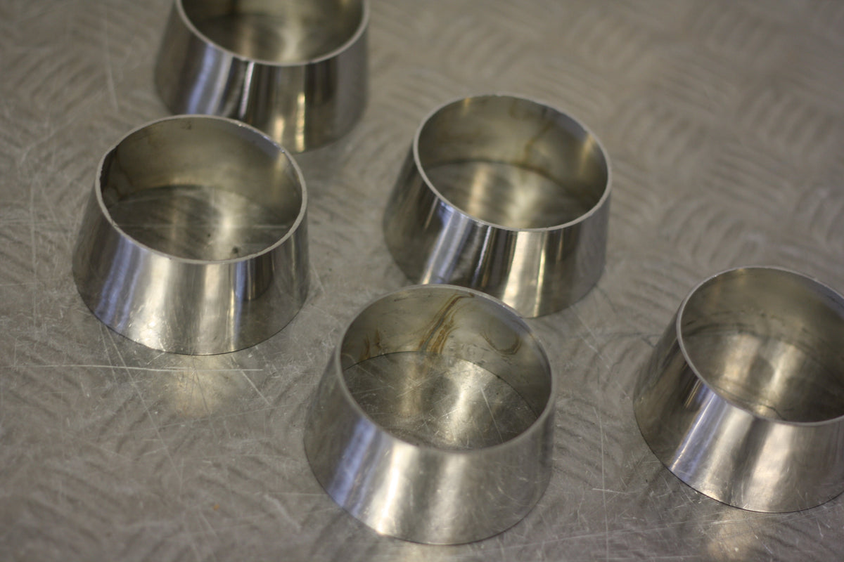 3.5" 88.9mm To 3" 76.2mm Stainless Steel Cone Reducer