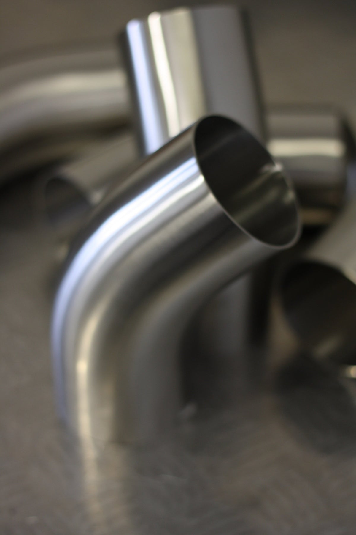 45 Degree 3" 76.2mm Tight 1D Stainless Steel Bend