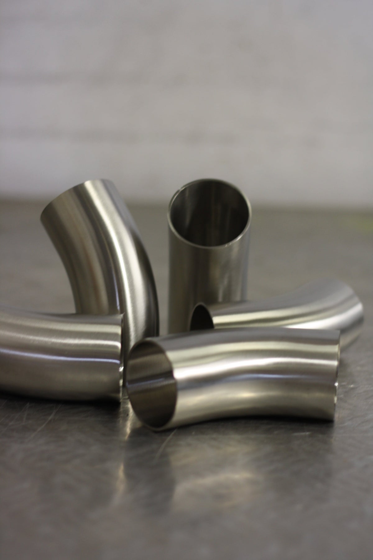 45 Degree 2" 50.8mm Tight 1D Stainless Steel Bend