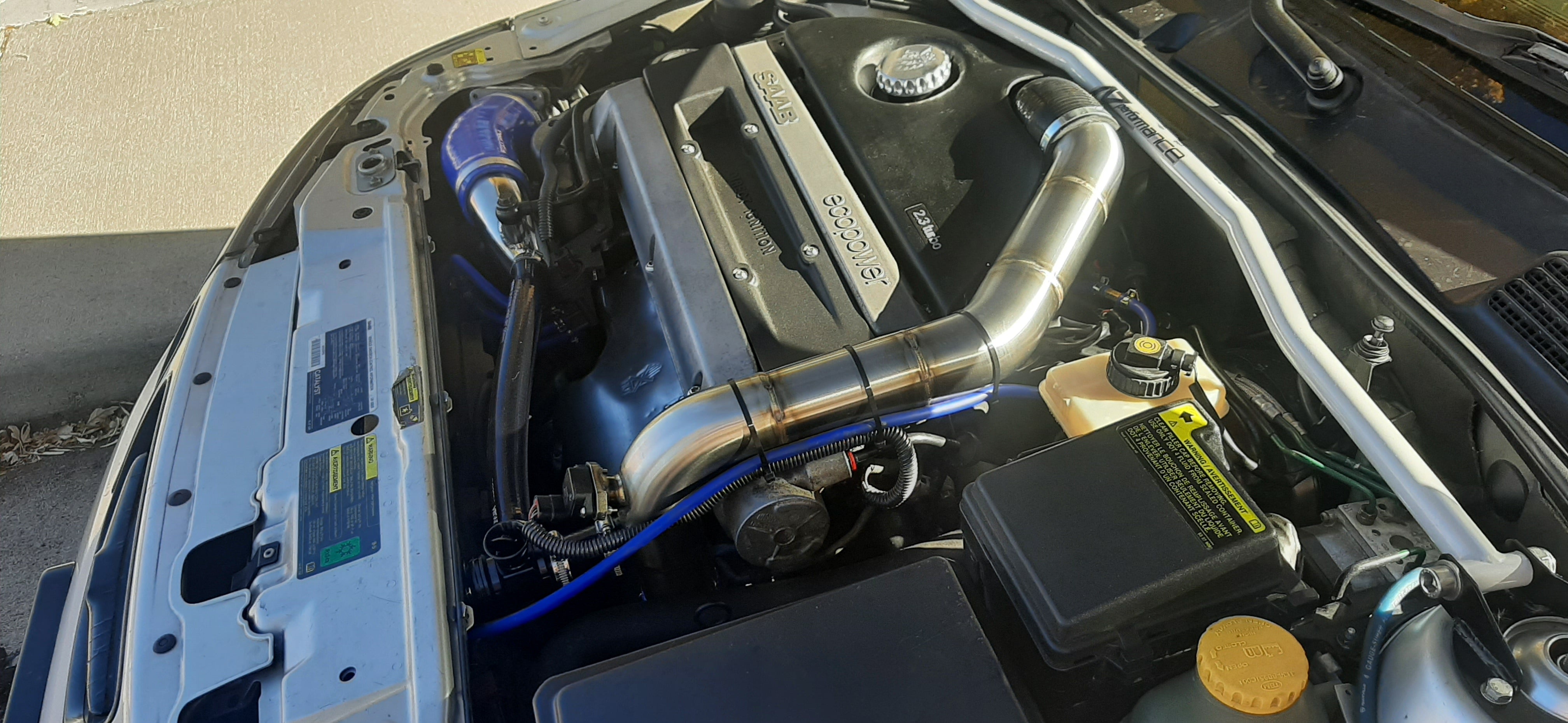 2.5" Delivery Pipe - Saab 9-5 Aero 2.3T Petrol