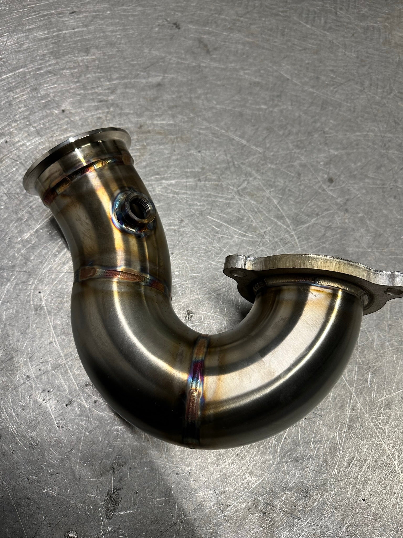 3" 1.8T K04 conversion downpipe - VW Jetta MK2