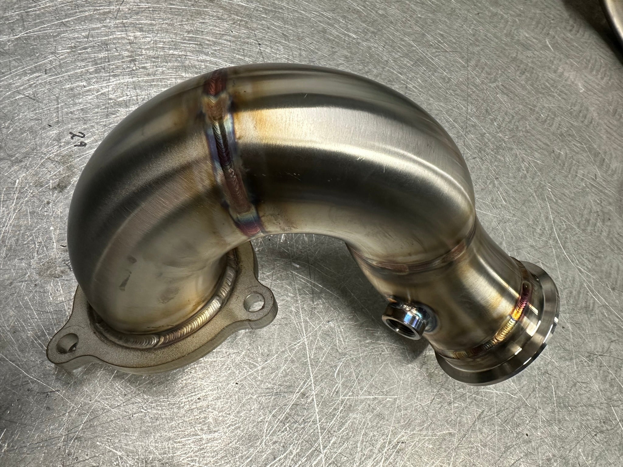 3" 1.8T K04 conversion downpipe - VW Jetta MK2