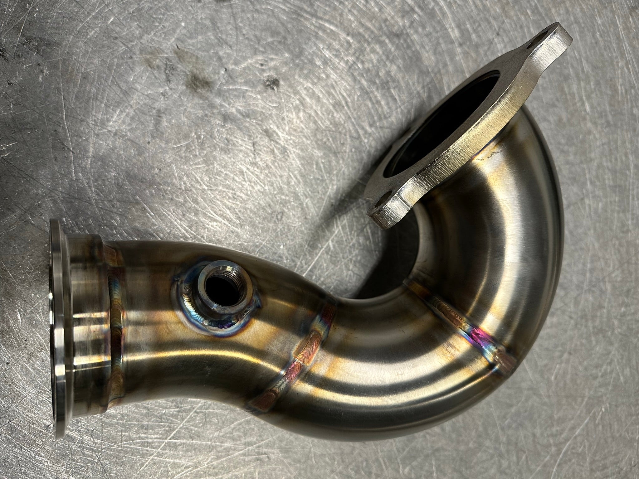 3" 1.8T K04 conversion downpipe - VW Golf MK2