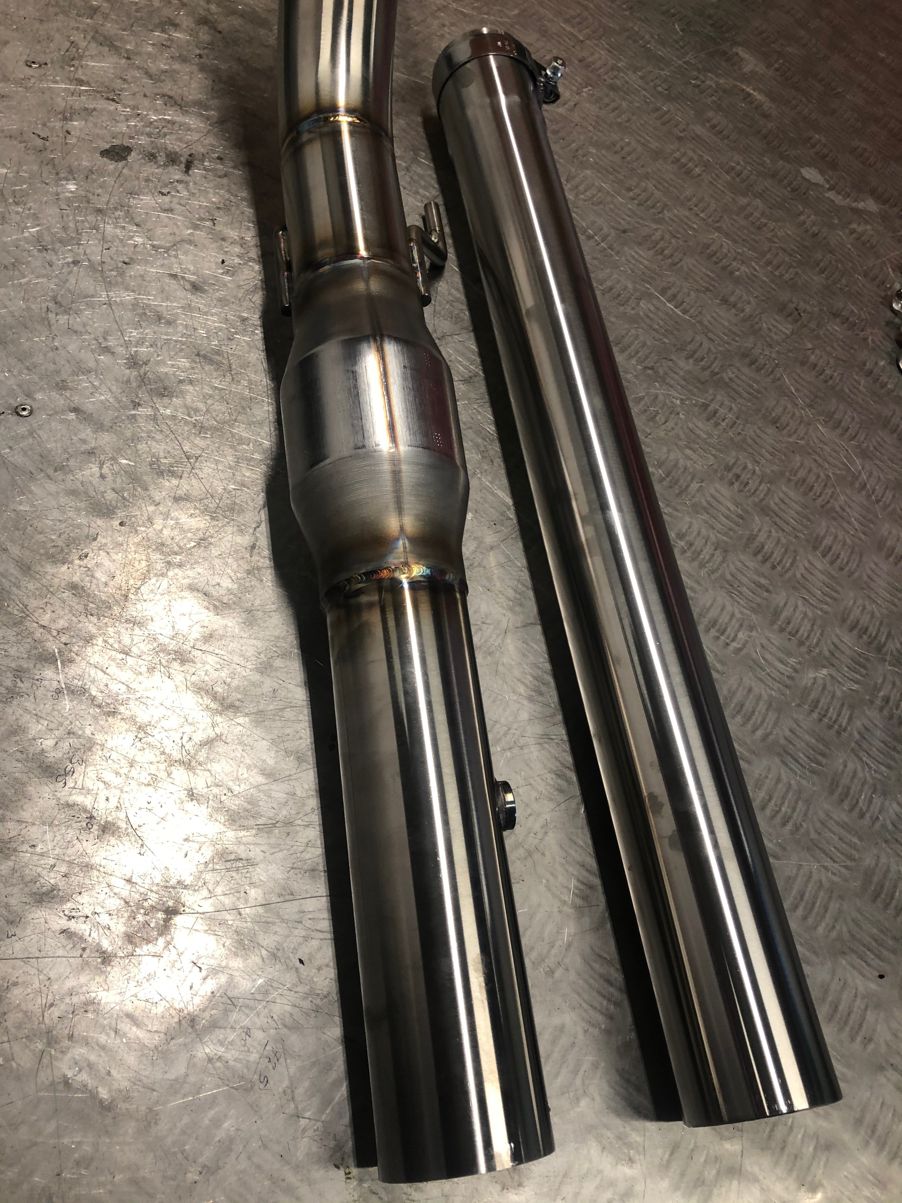 3" 200Cell Sports-Cat Downpipe - VW Golf MK5 GTI / Edition 30