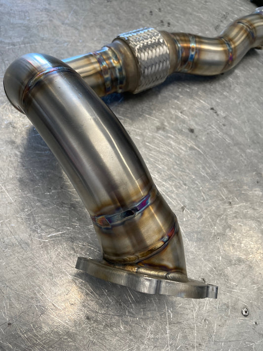 2.5" 1.8T k03/K03S Conversion Downpipe - VW Golf MK1