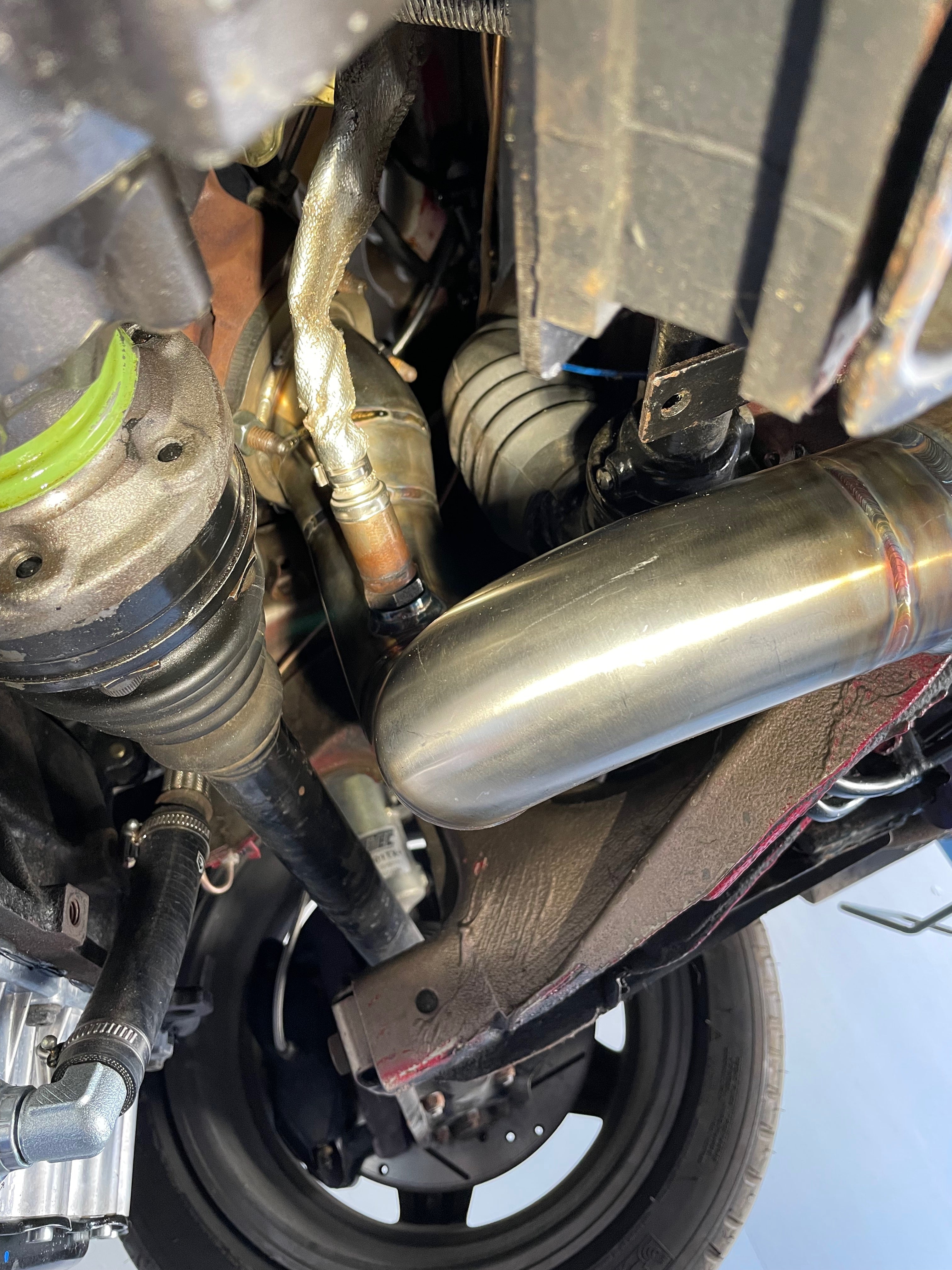 2.5" 1.8T k03/K03S Conversion Downpipe - VW Golf MK1