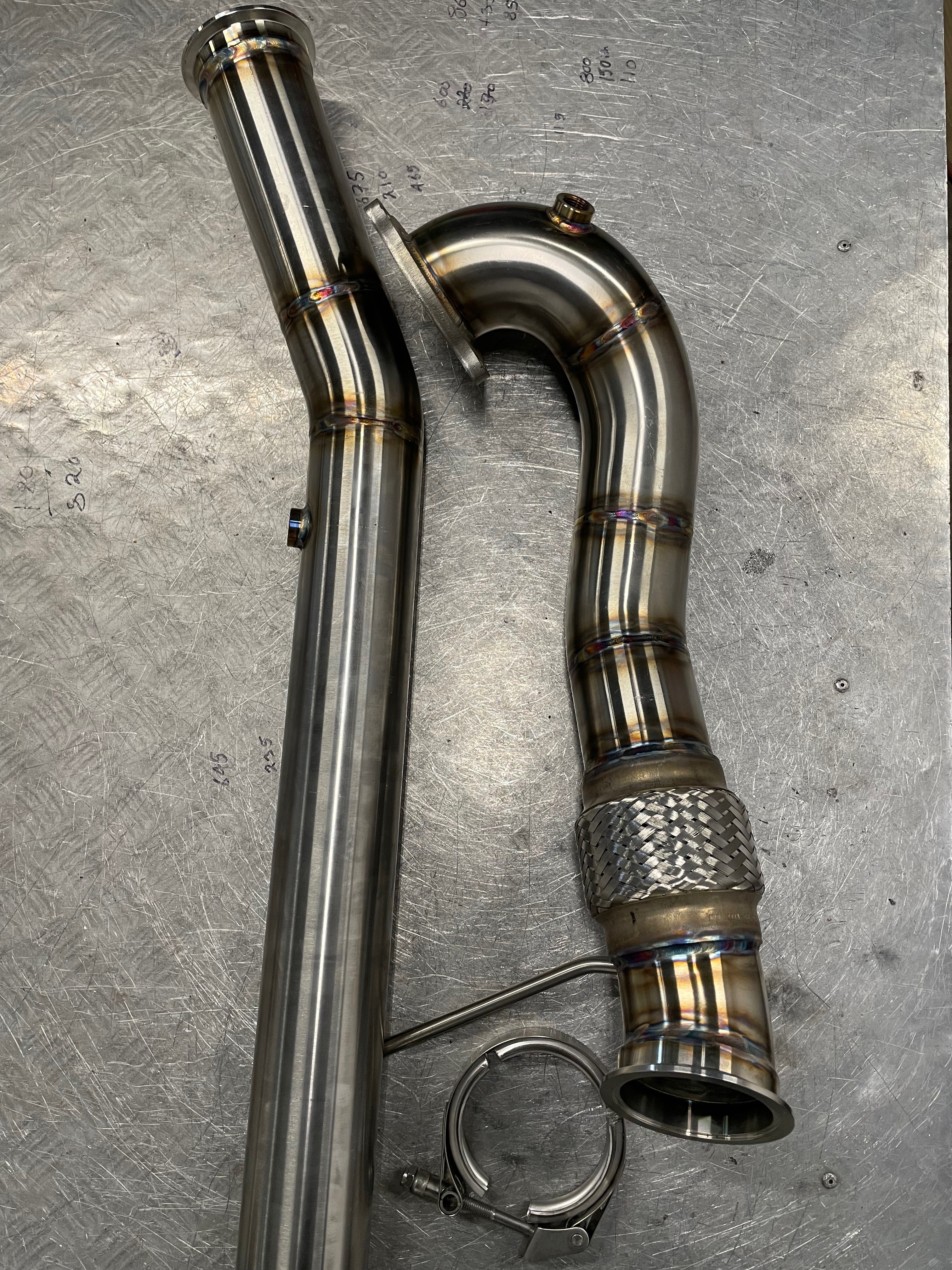3" Decat Downpipe - Audi TT MK1 1.8T 225 Quattro