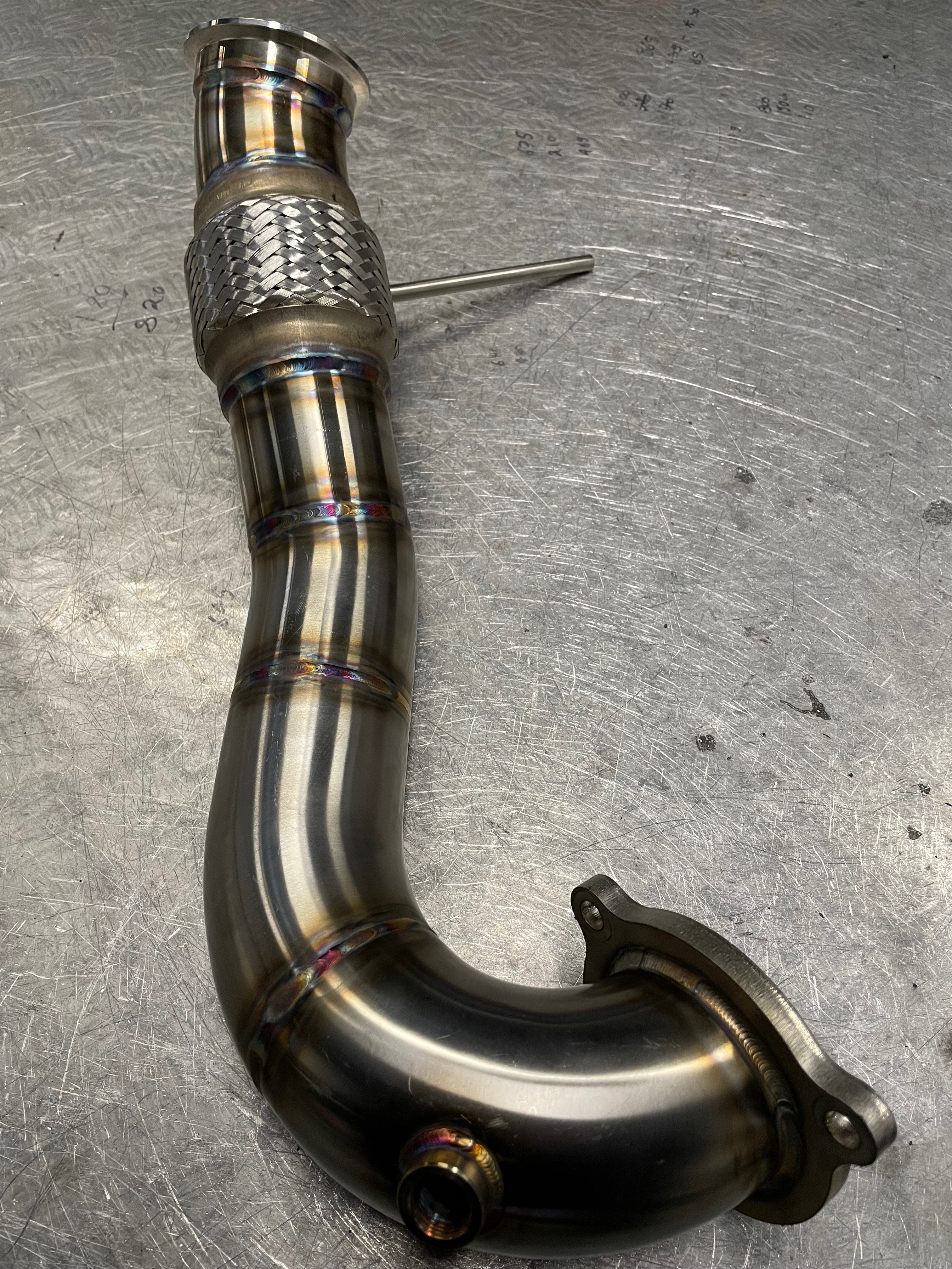 3" Decat Downpipe - Audi S3 8L 1.8T Quattro