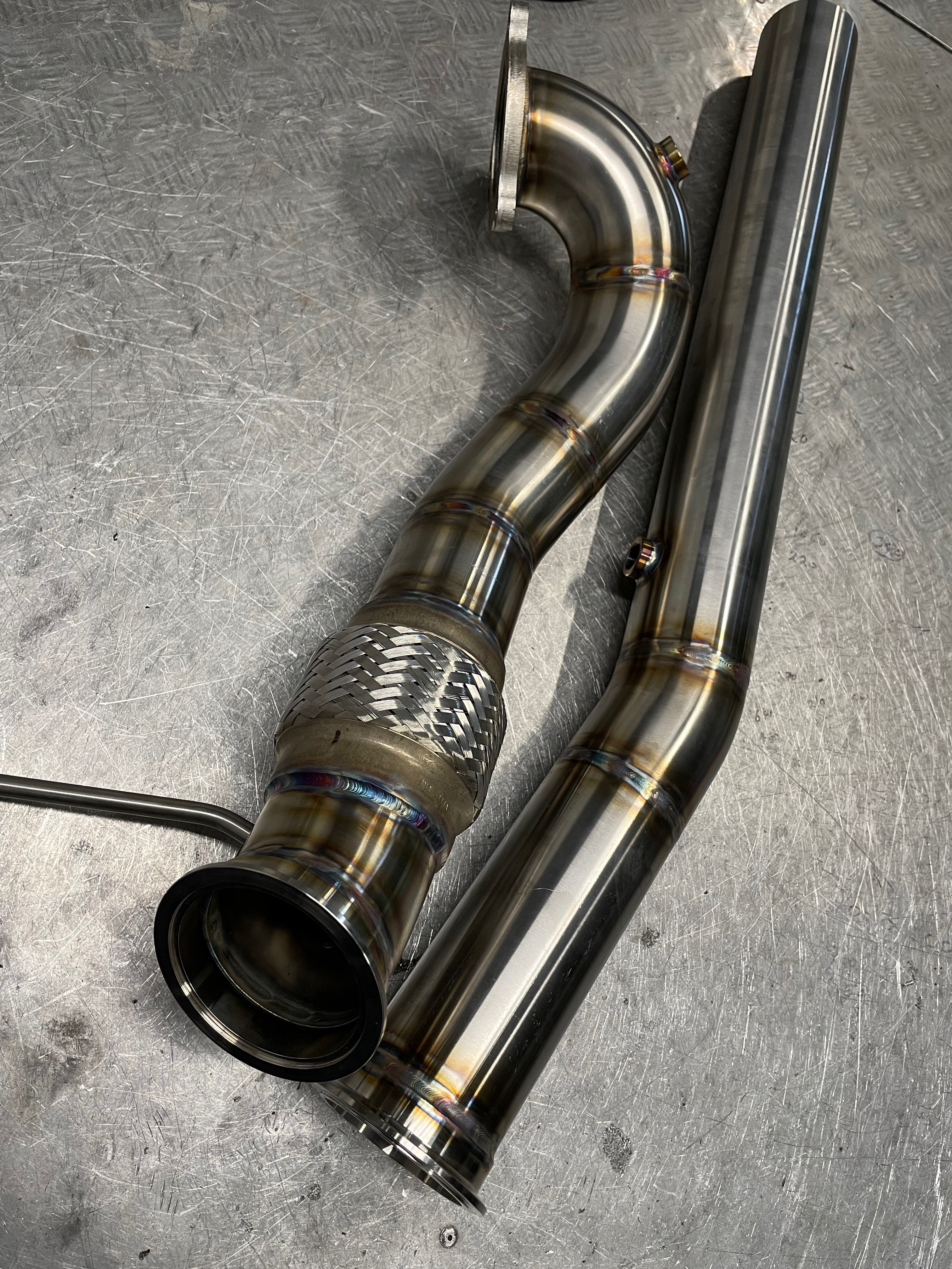 3" Decat Downpipe - Audi S3 8L 1.8T Quattro