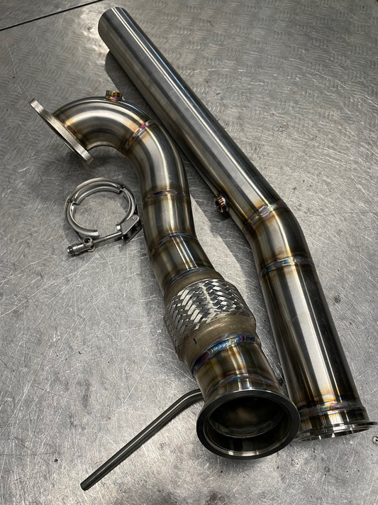 3" Decat Downpipe - Audi S3 8L 1.8T Quattro