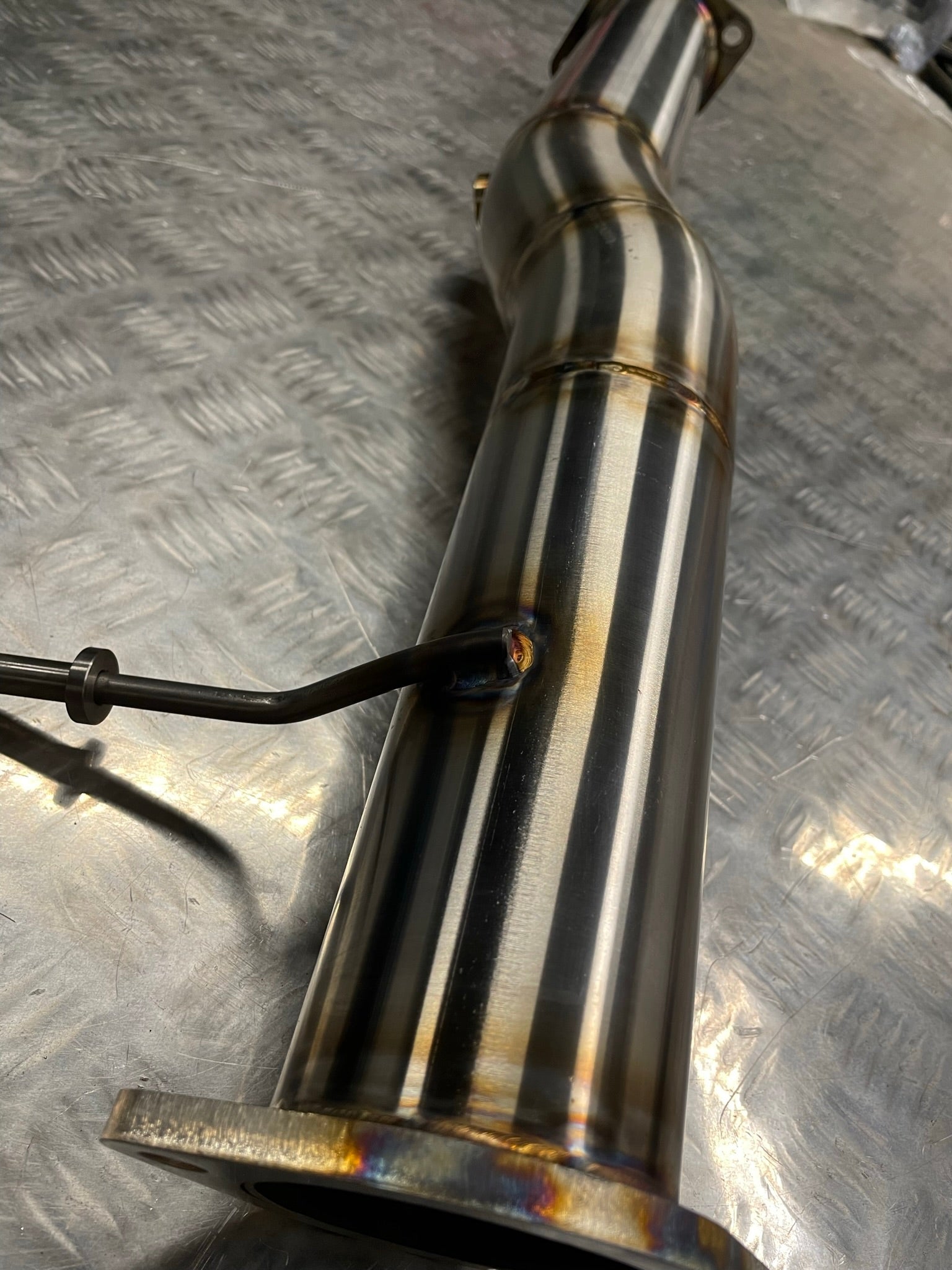 3" Downpipe + DeCat pipe - Ford Focus MK2 RS 2.5T 305PS