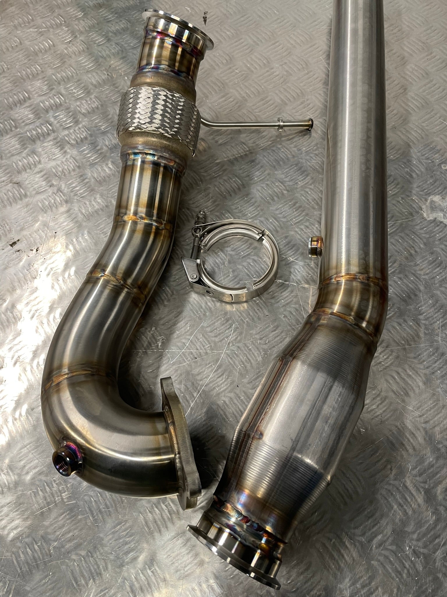 3" 200Cell Sports Cat Downpipe - Audi S3 8L 1.8T Quattro