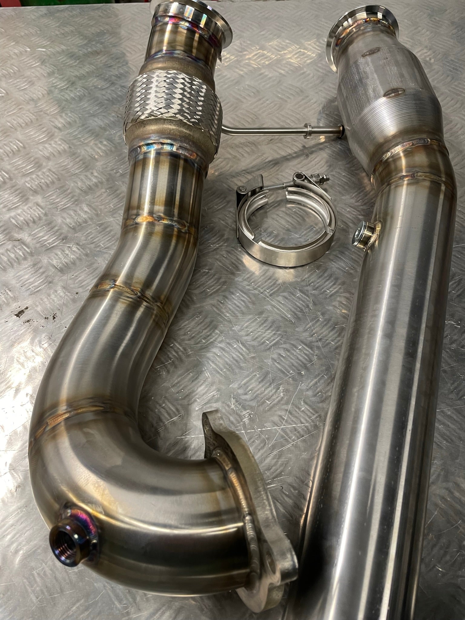 3" 200Cell Sports Cat Downpipe - Audi TT MK1 1.8T 225 Quattro