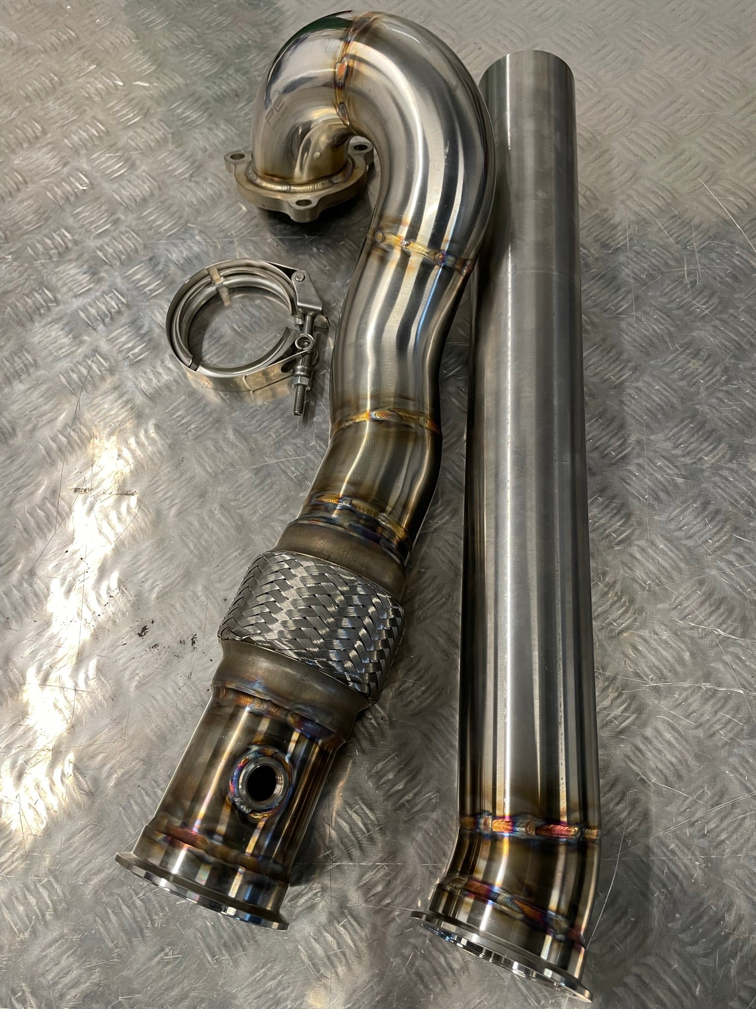 3" DeCat Downpipe - Seat Leon Cupra R 210-225PS