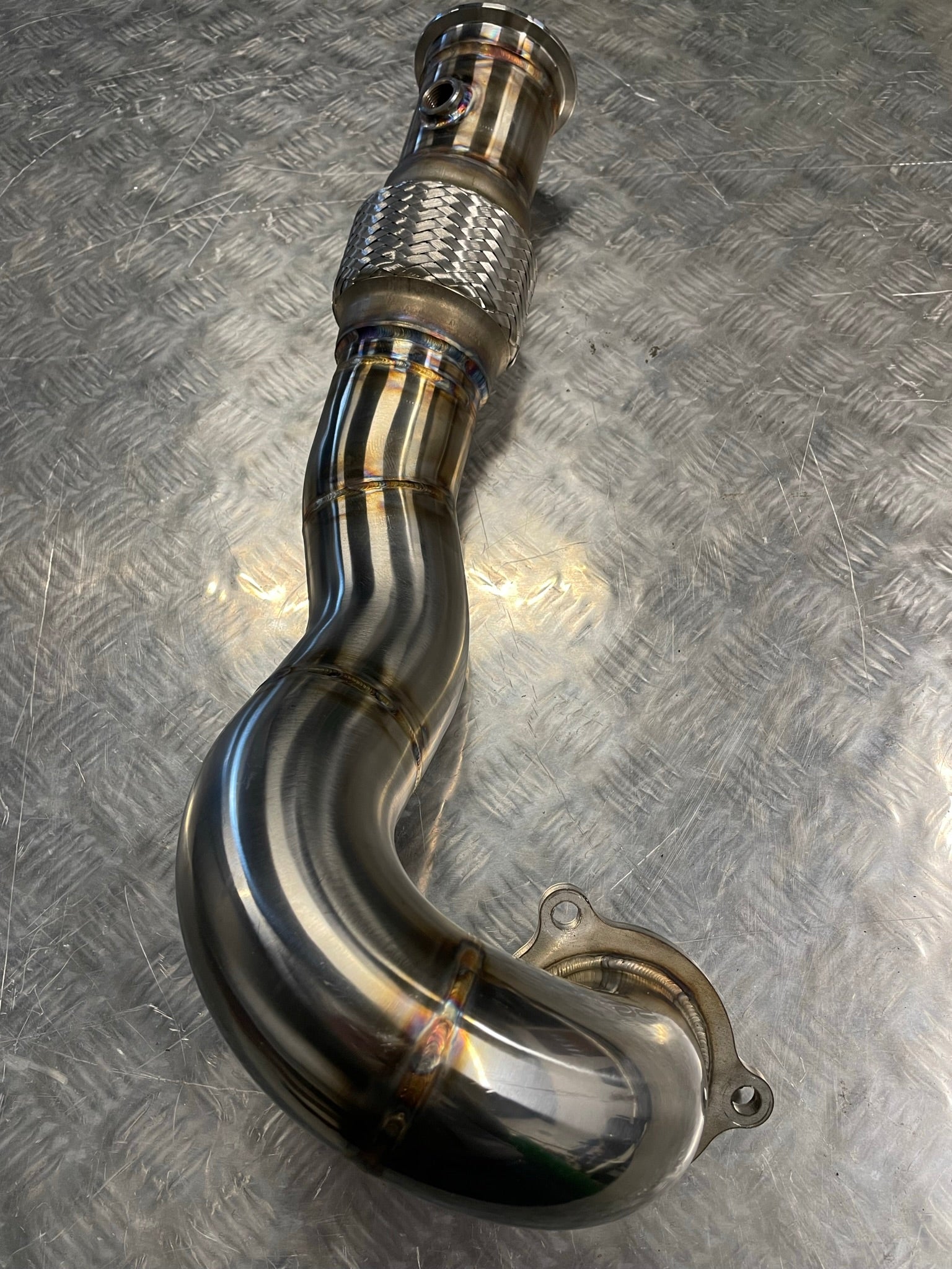3" 200Cell Sports Cat Downpipe - Skoda Octavia 1.8T K04 Turbo Conversion