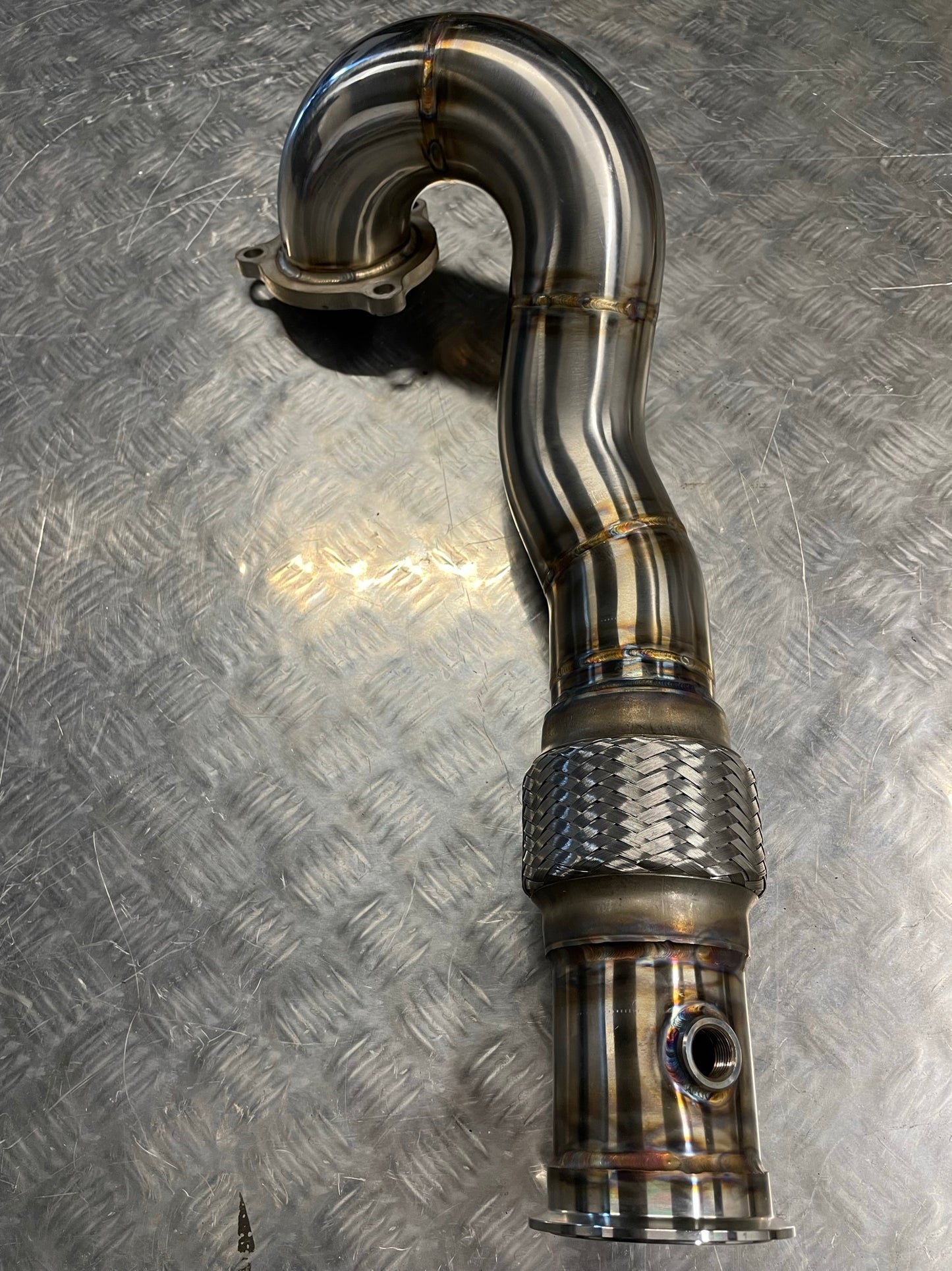 3" 200Cell Sports Cat Downpipe - Audi A3 (8L) 1.8T 2WD K04 Turbo Conversion