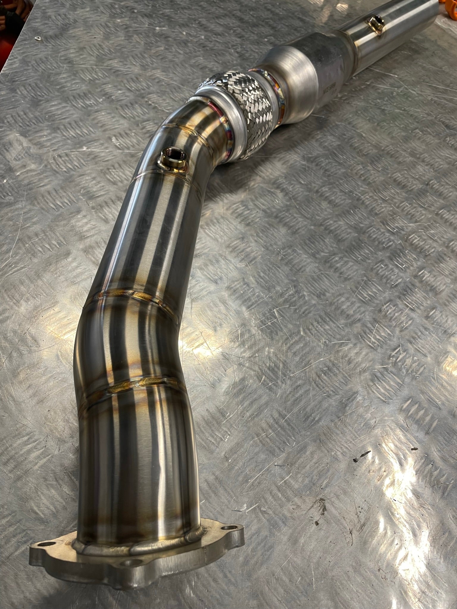 3" 200Cell Sports Cat Downpipe - Seat Leon 1.8T MK1 FR, Sport And Cupra