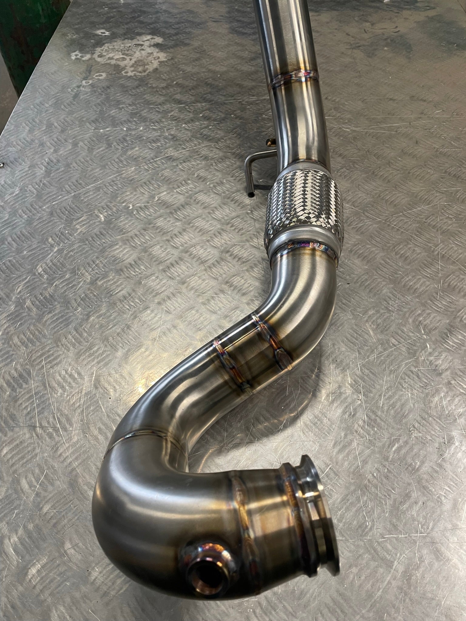 3" DPF Delete Downpipe - VW Passat B7 2.0 TDI 2WD